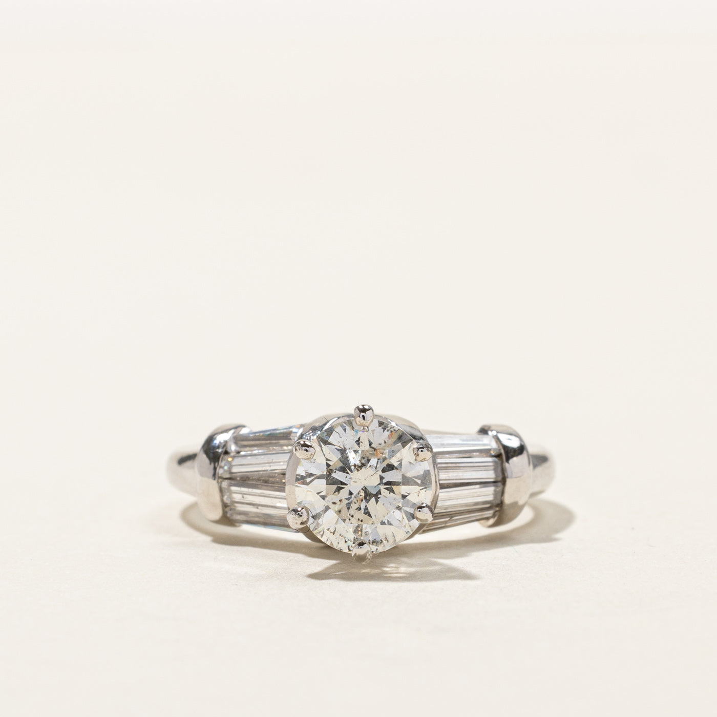 High Set Diamond Engagement Ring | 1.79ctw | SZ 5.75 |