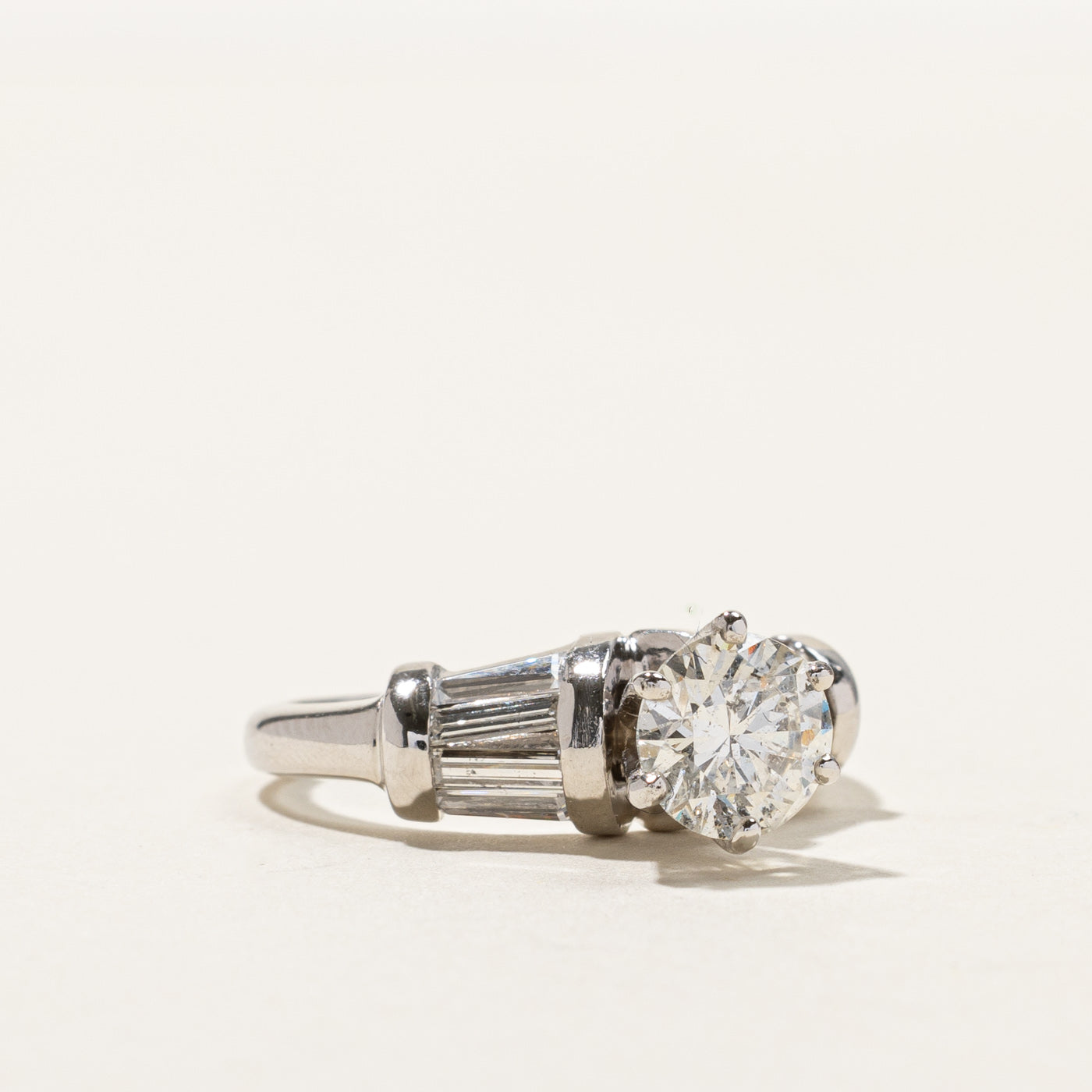 High Set Diamond Engagement Ring | 1.79ctw | SZ 5.75 |