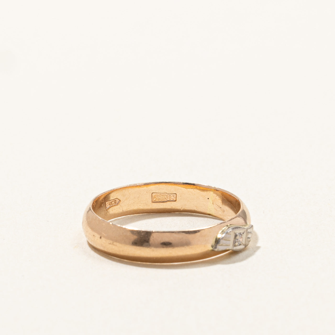 Diamond Band | 0.01ct | SZ 4.75 |