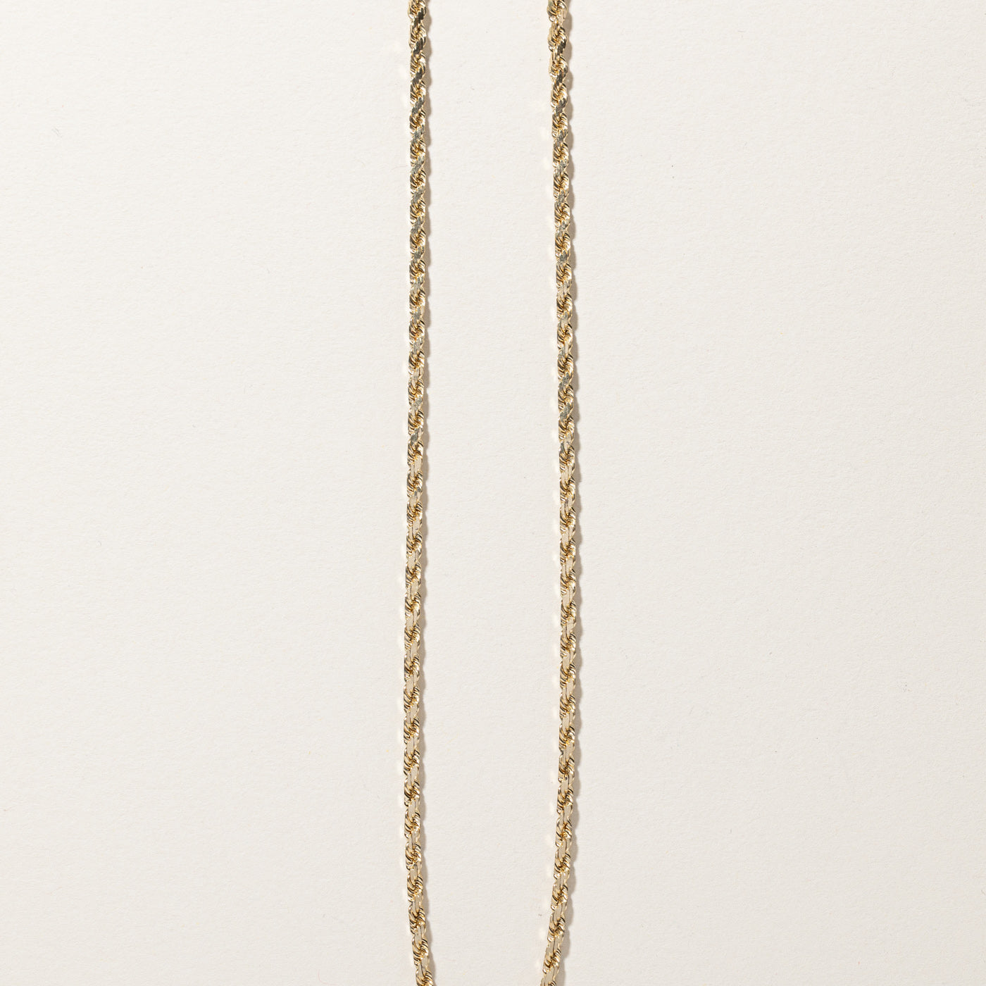 Gold Rope Chain | 24"|