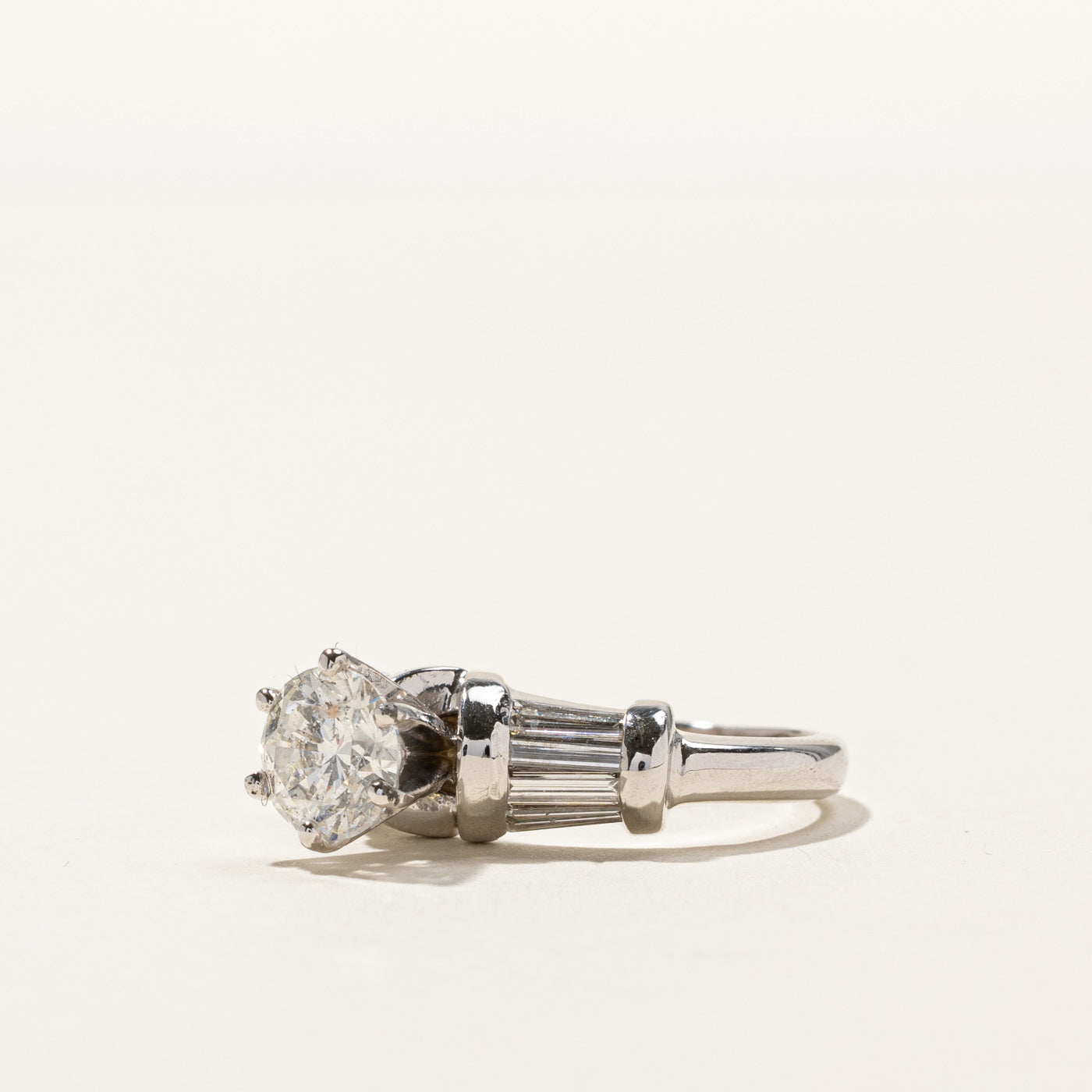 High Set Diamond Engagement Ring | 1.79ctw | SZ 5.75 |