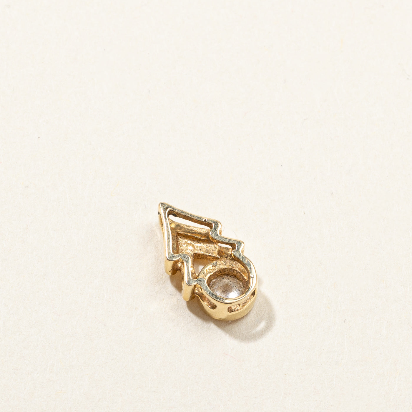 Solitaire Diamond Pendant | 0.26ct |