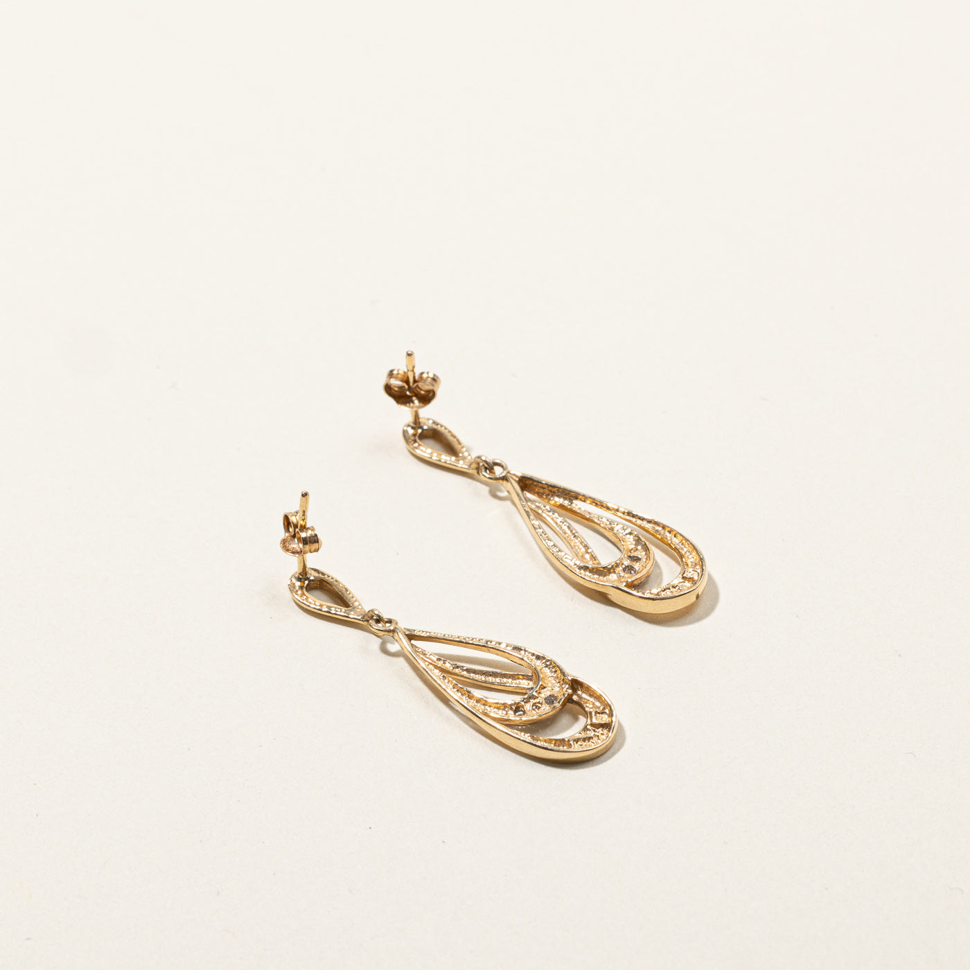 Diamond Dangle Earrings | 0.07ctw |