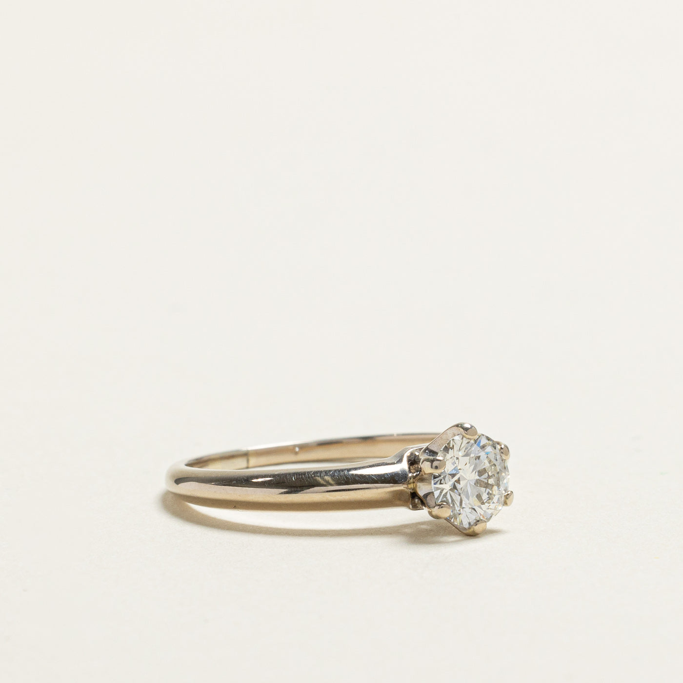 Solitaire Diamond Engagement Ring | 0.70ct SI1 I | SZ 8 |