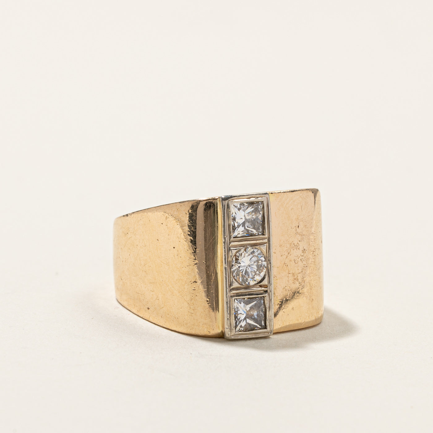 Three Stone Diamond Ring | 0.75ctw | SZ 6 |
