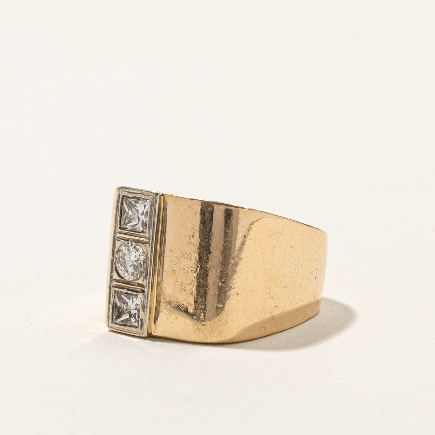 Three Stone Diamond Ring | 0.75ctw | SZ 6 |