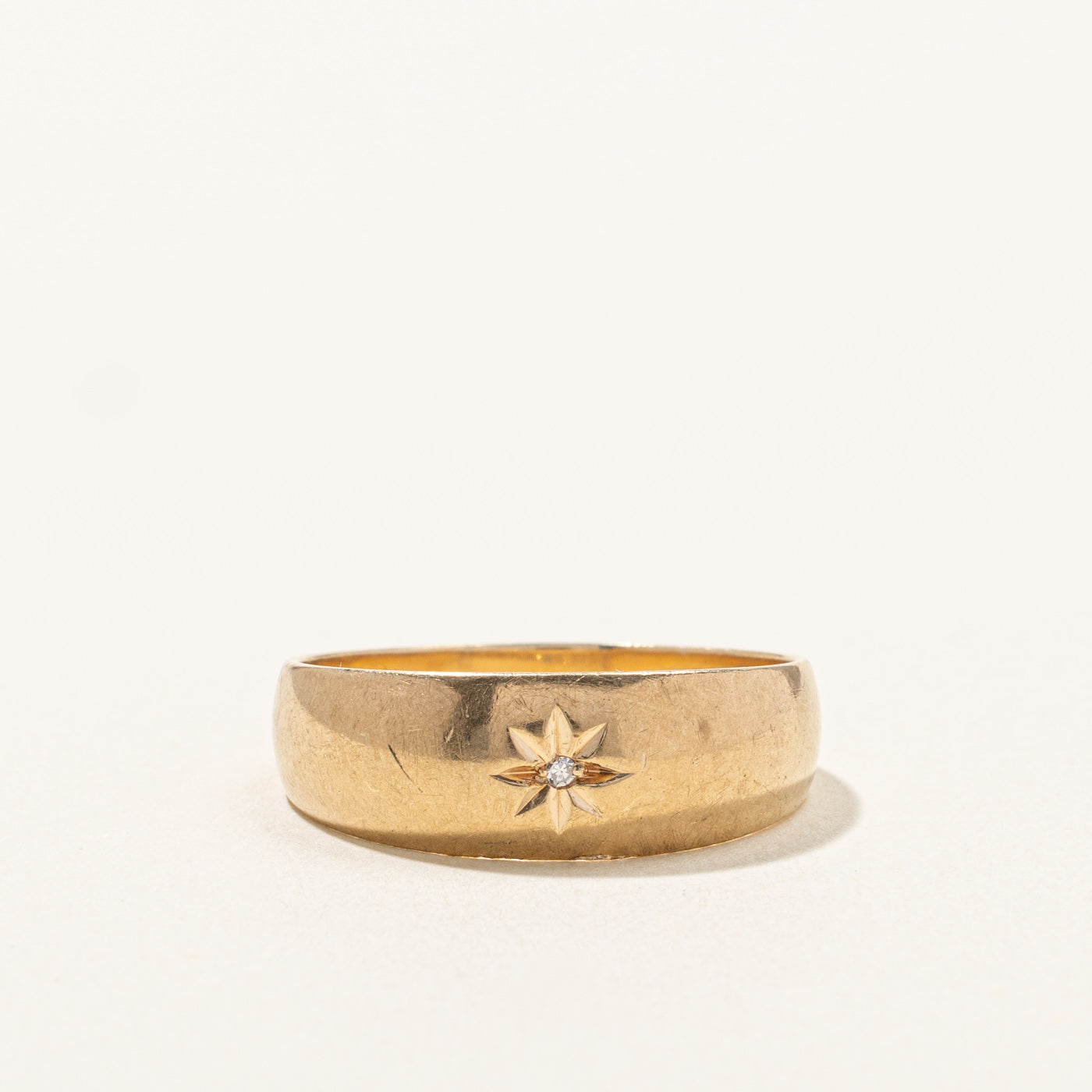 Bague diamant Starburst | 0,005 ct | Taille 11,75 |