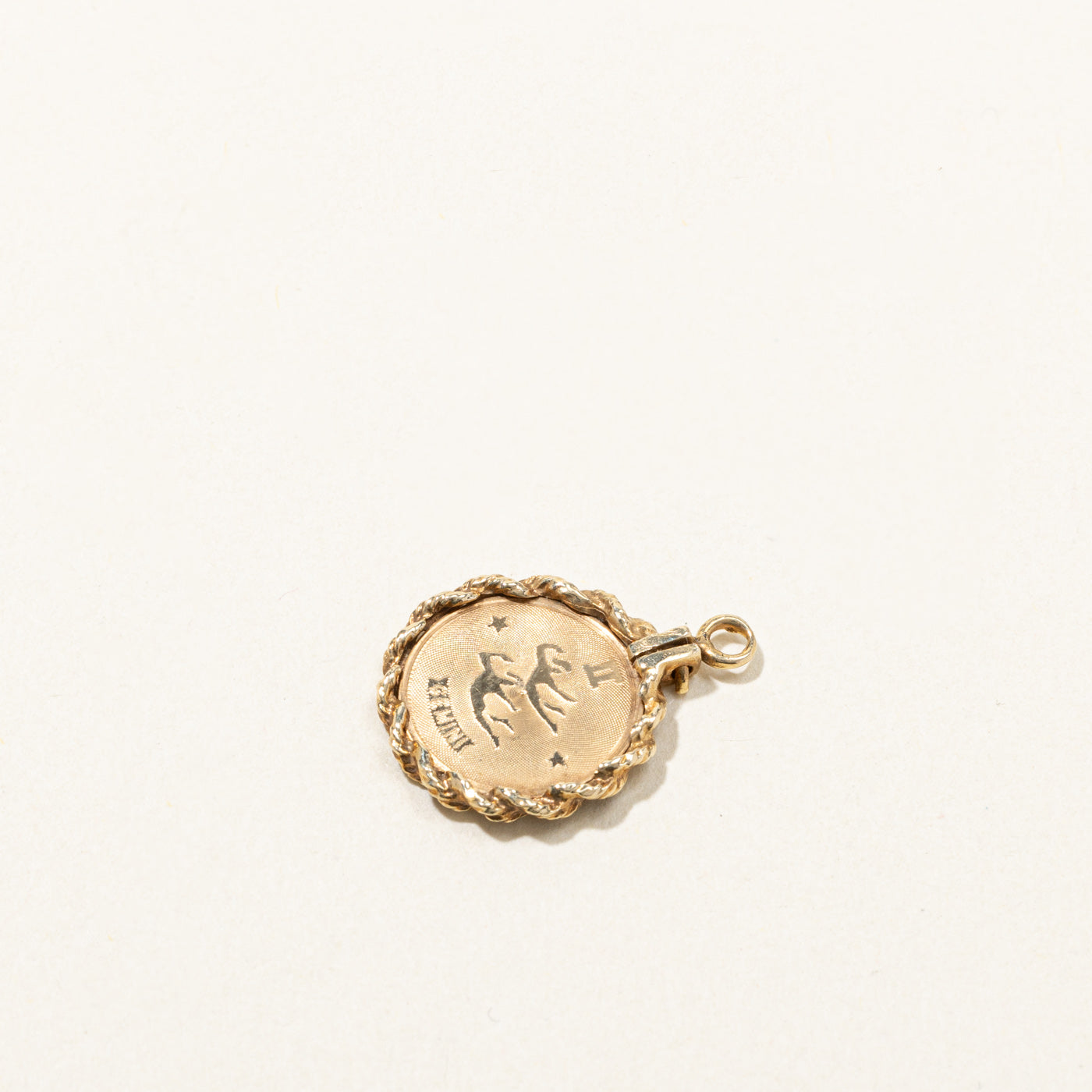 Gemini Zodiac Sign Charm