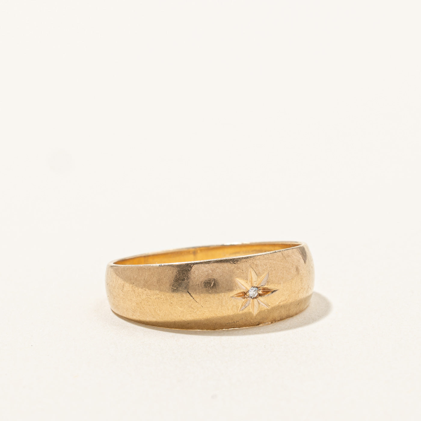 Bague diamant Starburst | 0,005 ct | Taille 11,75 |