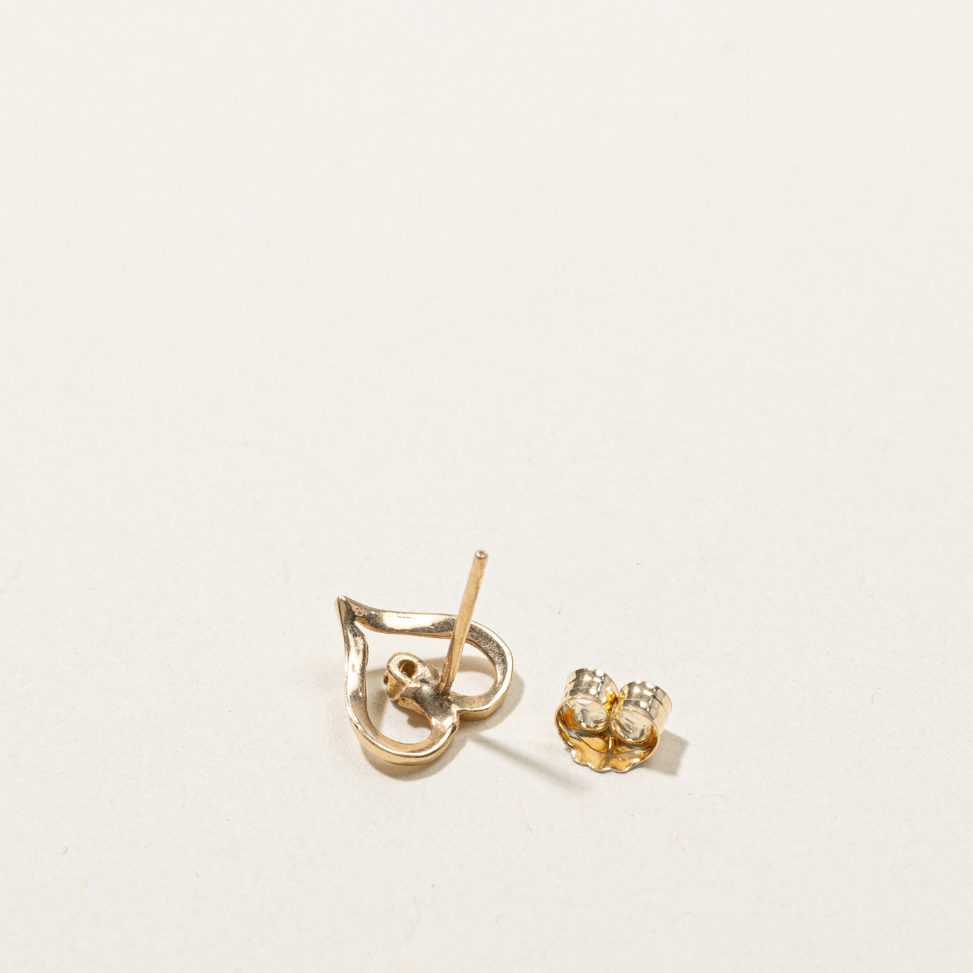 Boucles d'oreilles cœur en diamant | 0,005 ct |