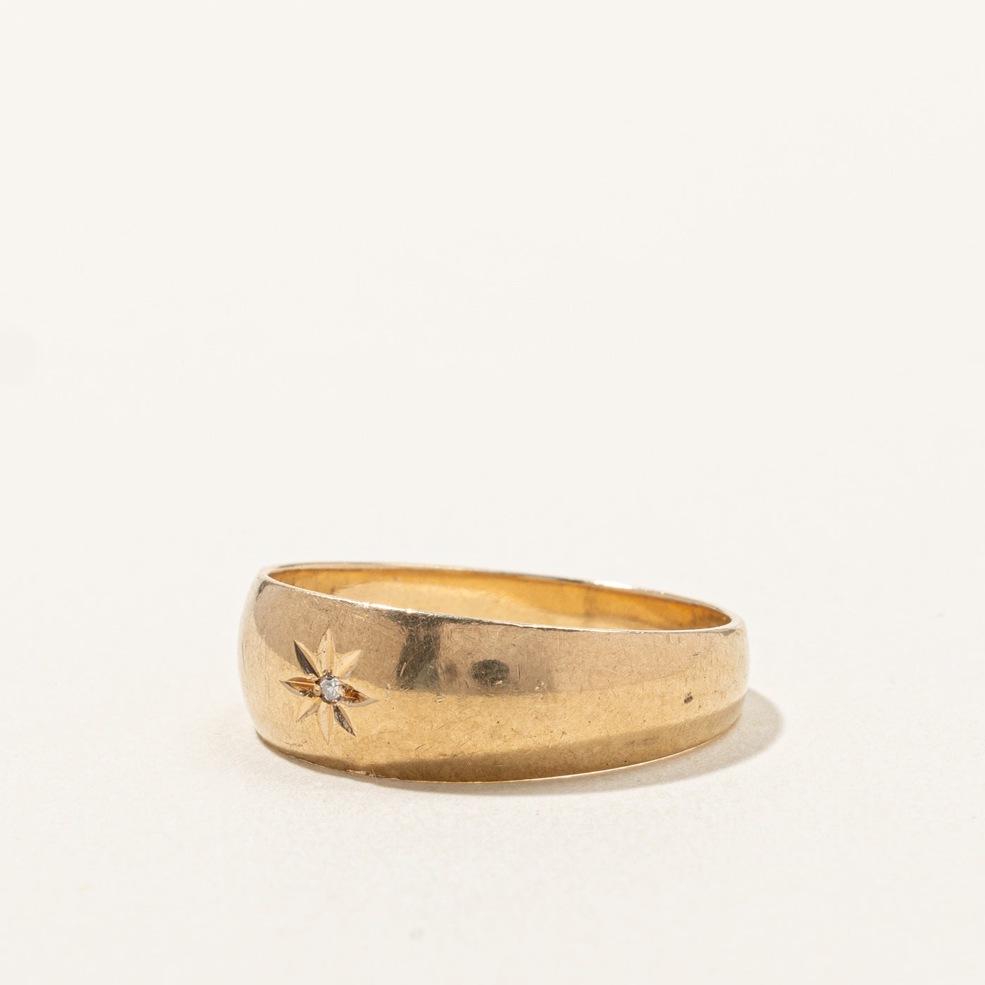 Bague diamant Starburst | 0,005 ct | Taille 11,75 |