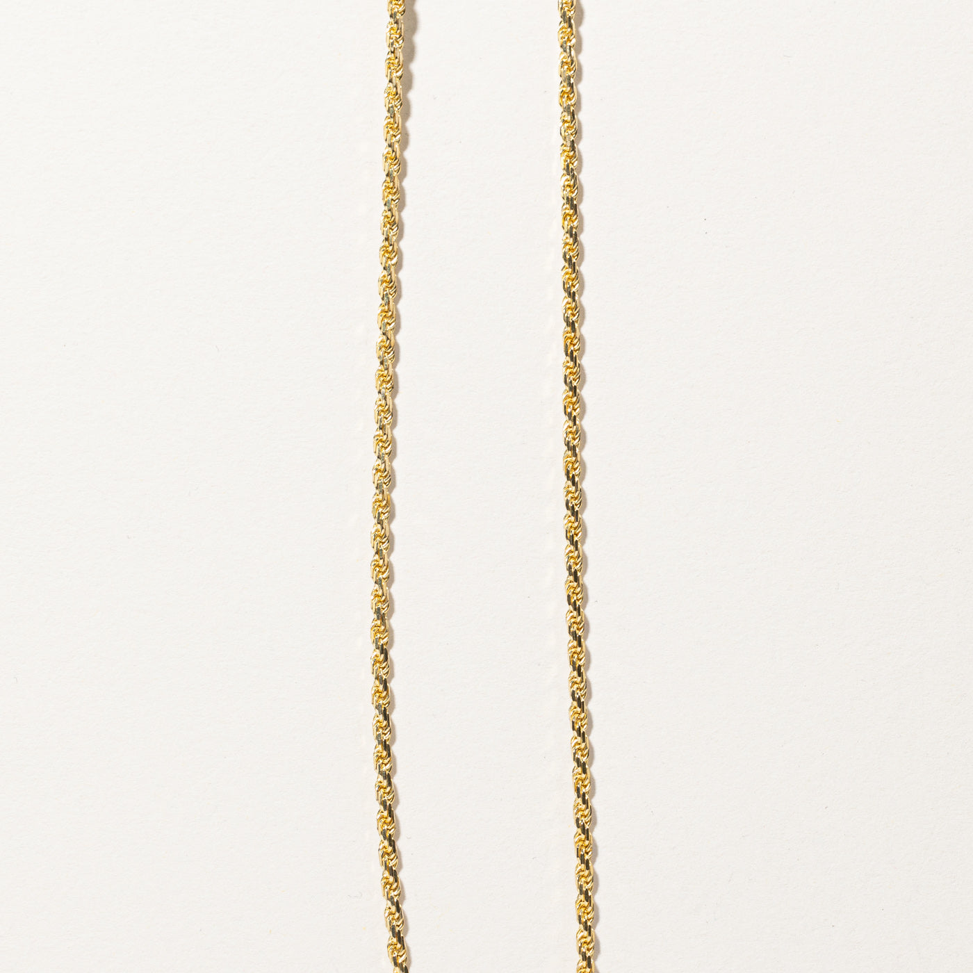 Gold Rope Chain |22"|