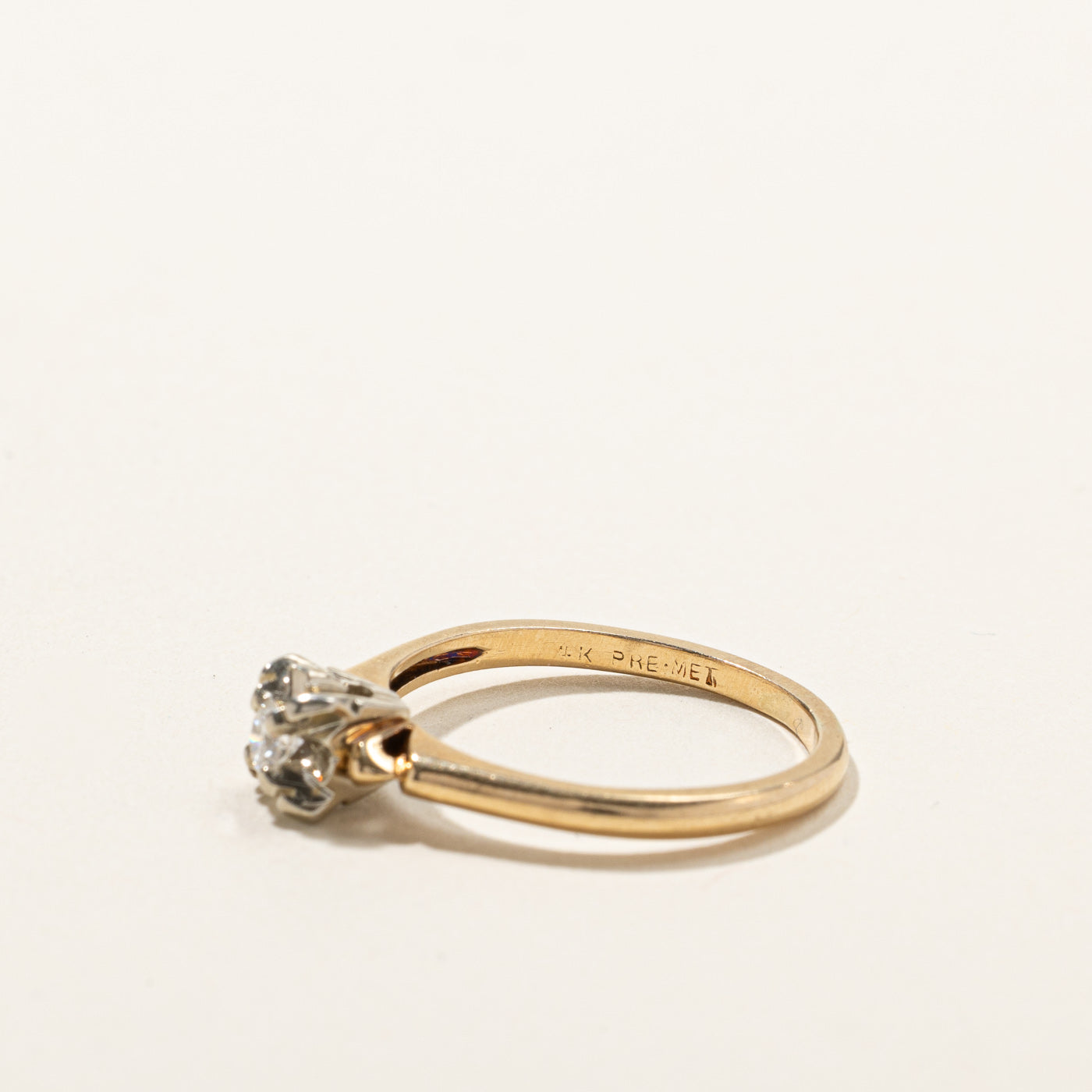 Claw Set Diamond Ring | 0.13ct | SZ 7 |