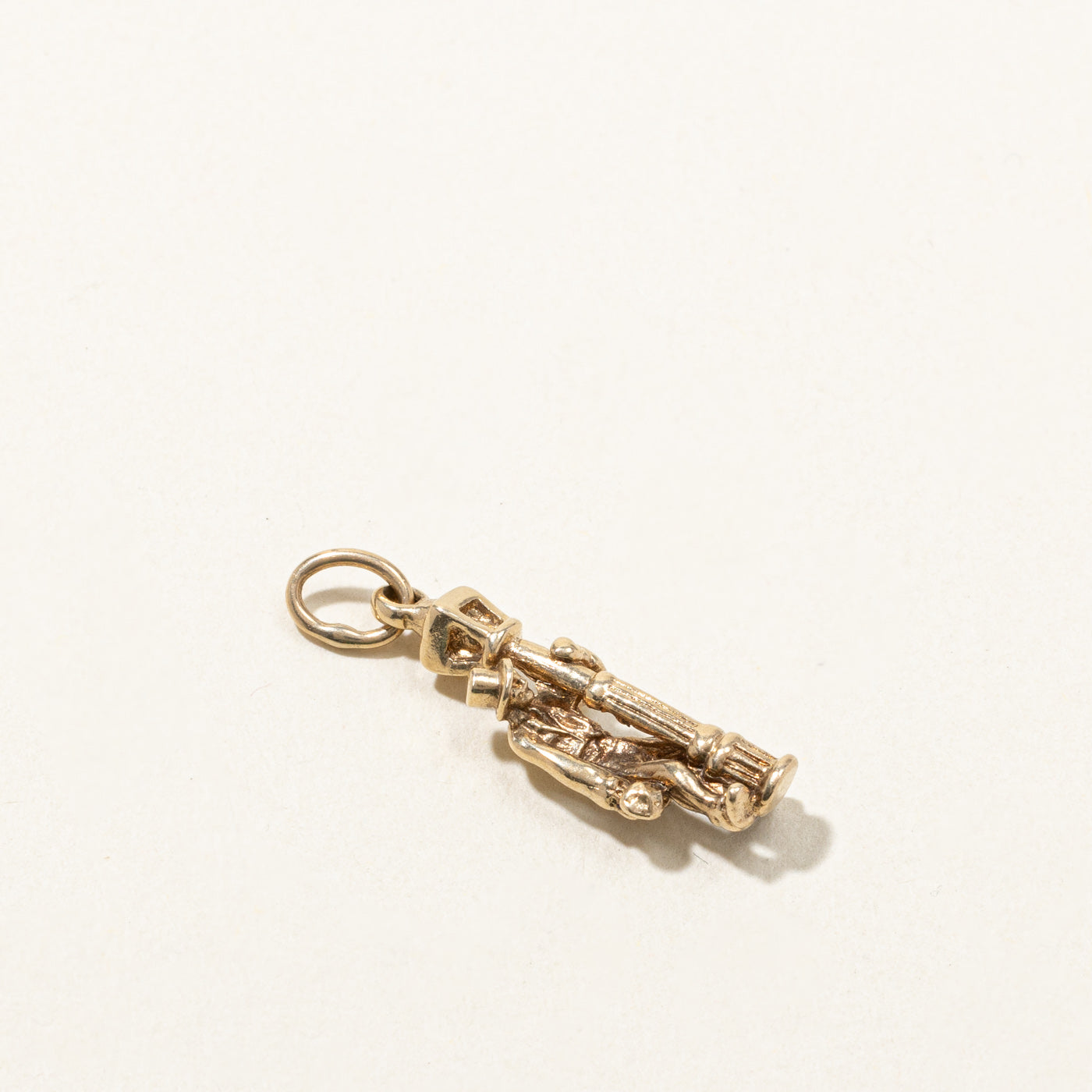 Gold Watchman Charm