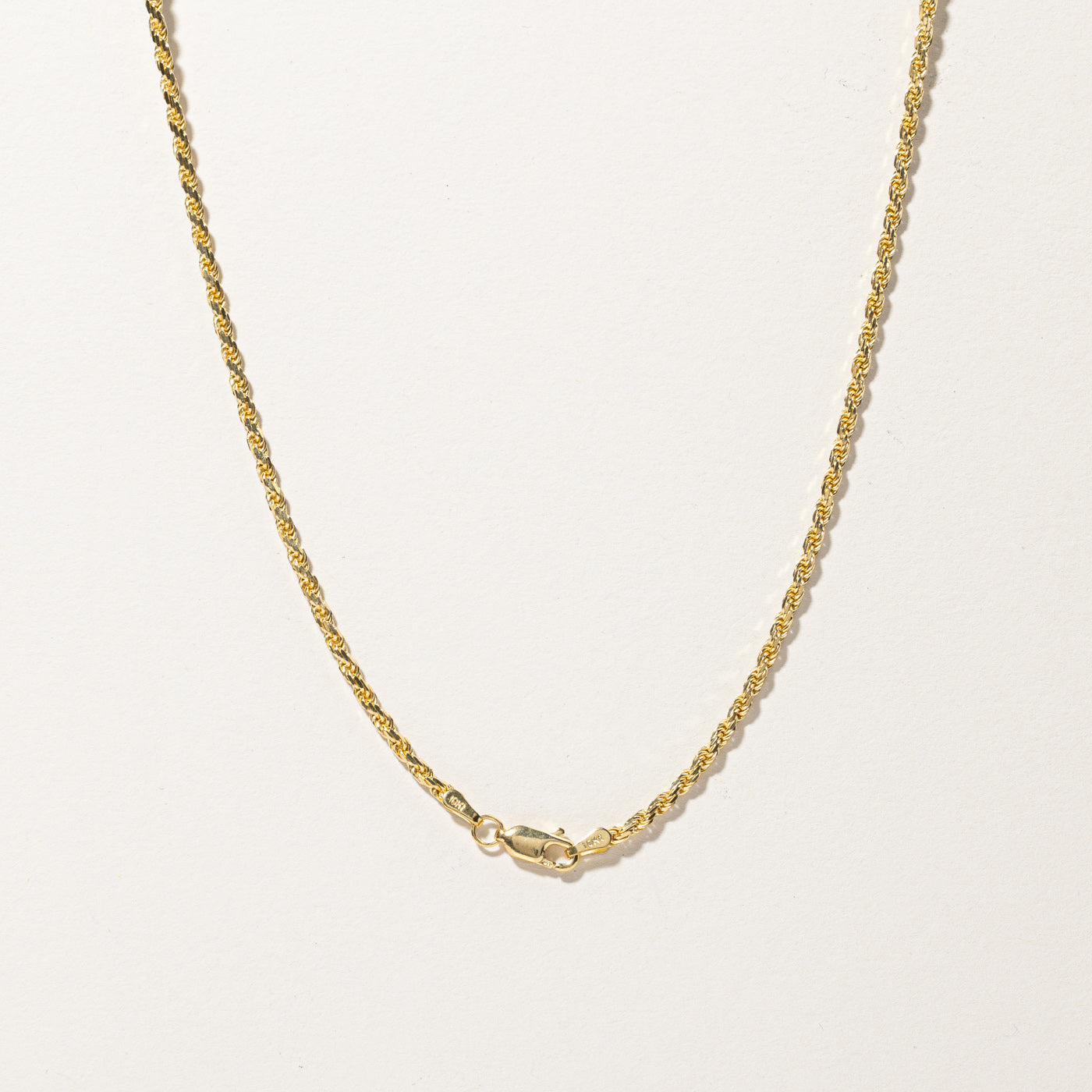 Gold Rope Chain |22"|