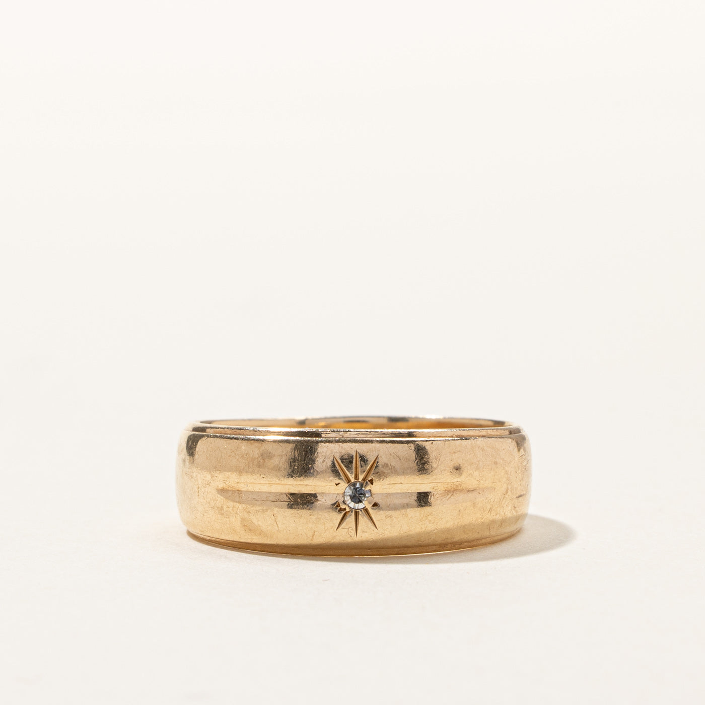 Starburst Diamond Band | 0.02ct | SZ 10 |
