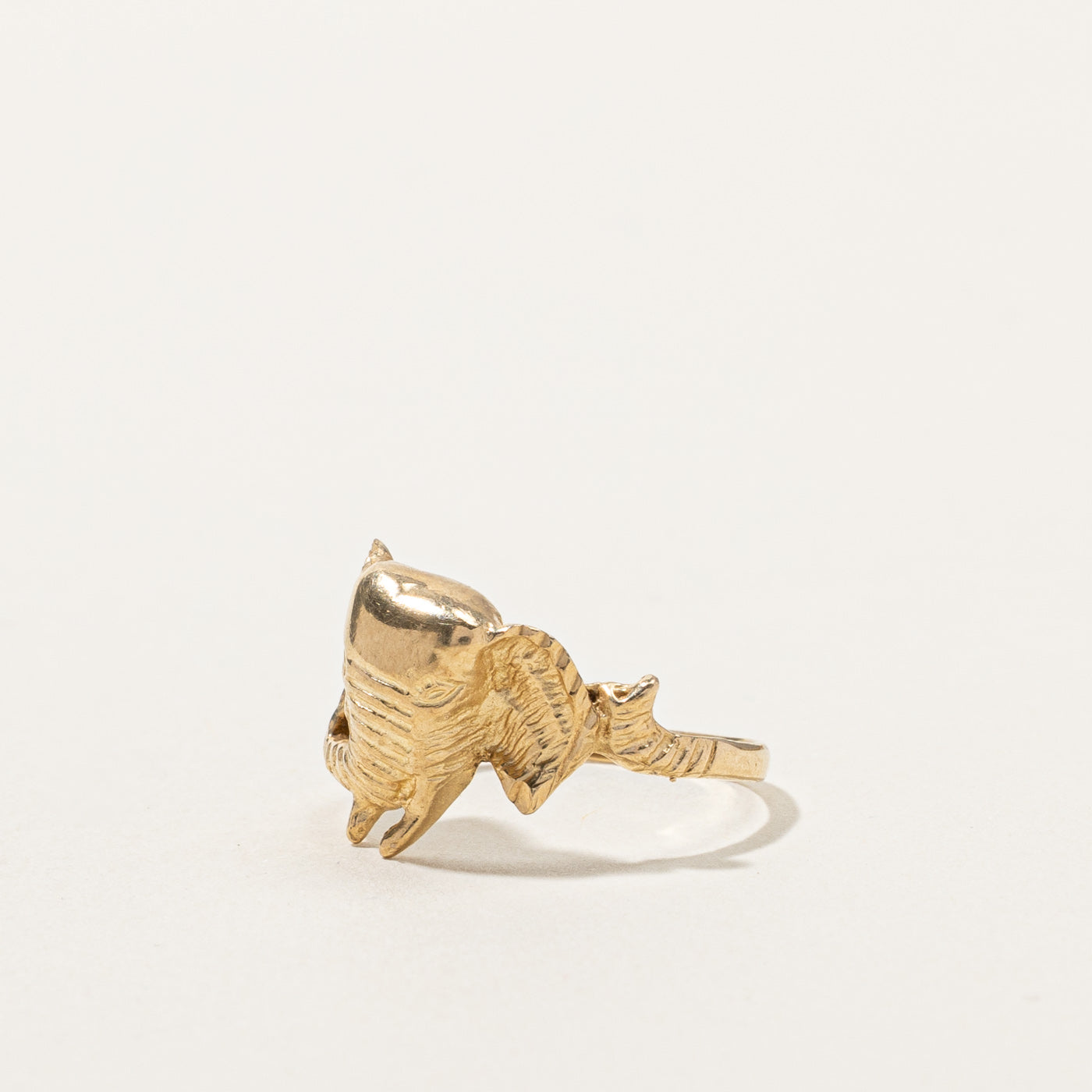 Gold Elephant Ring | SZ 5 |