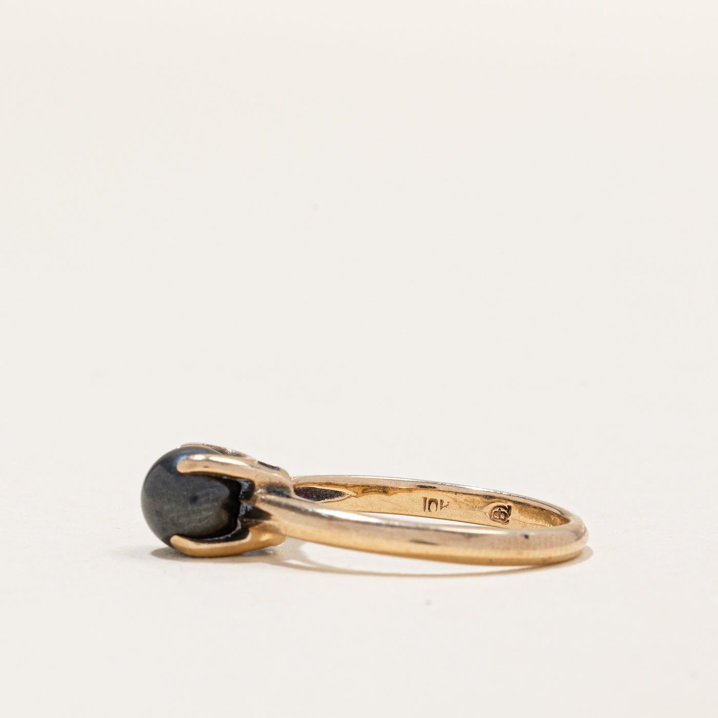 Bague boule d'hématite | 2,50 ct | Taille 5 |