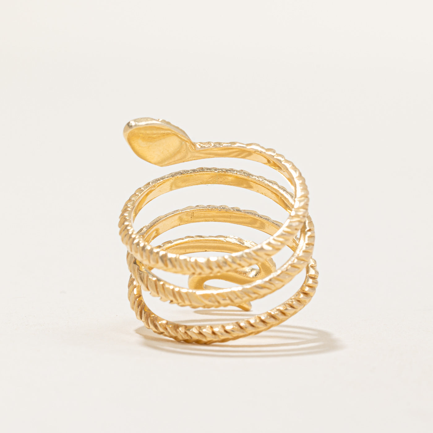 Bague serpent en diamant | 0,02 ct | Taille 7 |