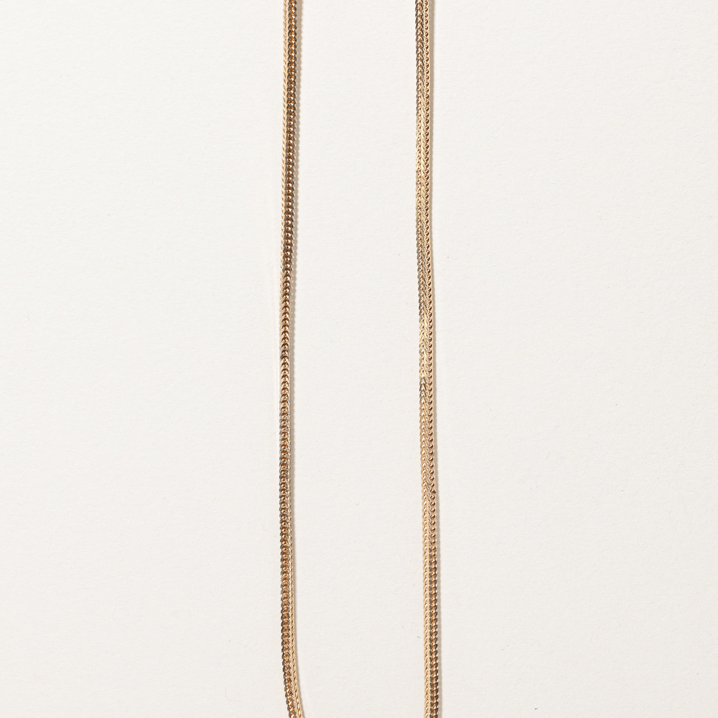 Gold Wheat Chain | 20"|