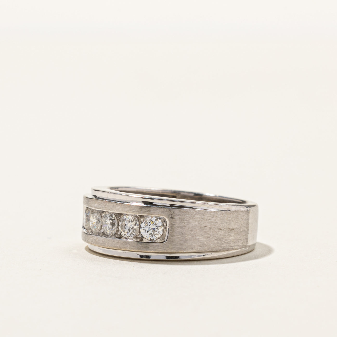 Channel Set Five Stone Diamond Band | 0.70ctw | SZ 7.5 |