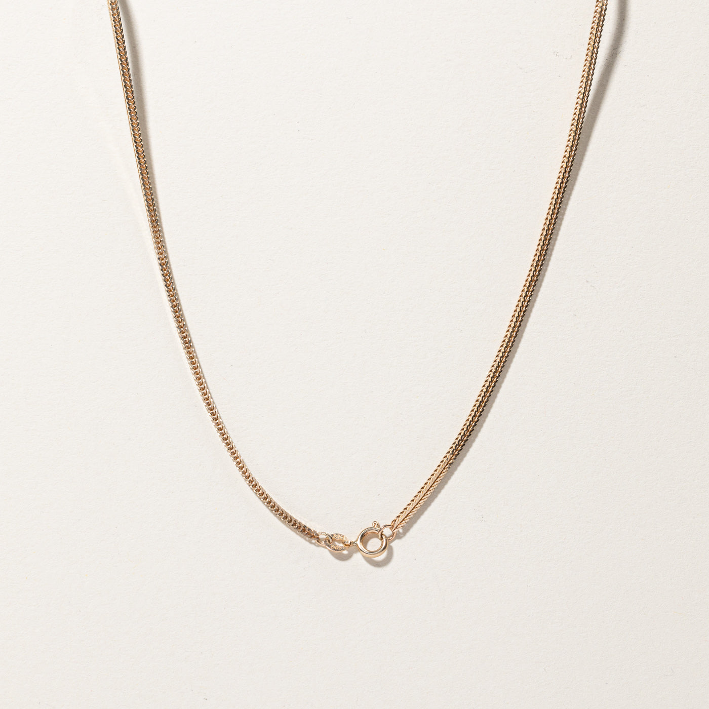 Gold Wheat Chain | 20"|