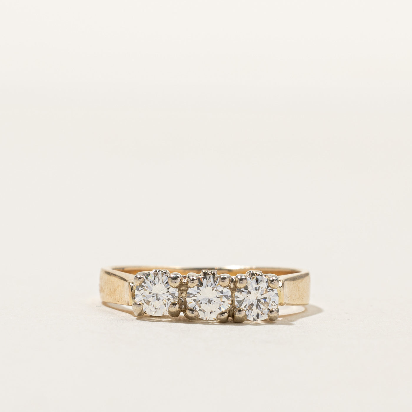 Three Stone Diamond Ring | 0.52ctw | SZ 5.25 |