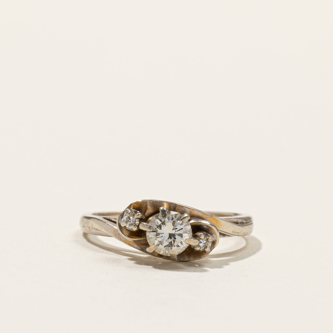 Three Stone Diamond Ring | 0.51ctw | SZ 6.75 |