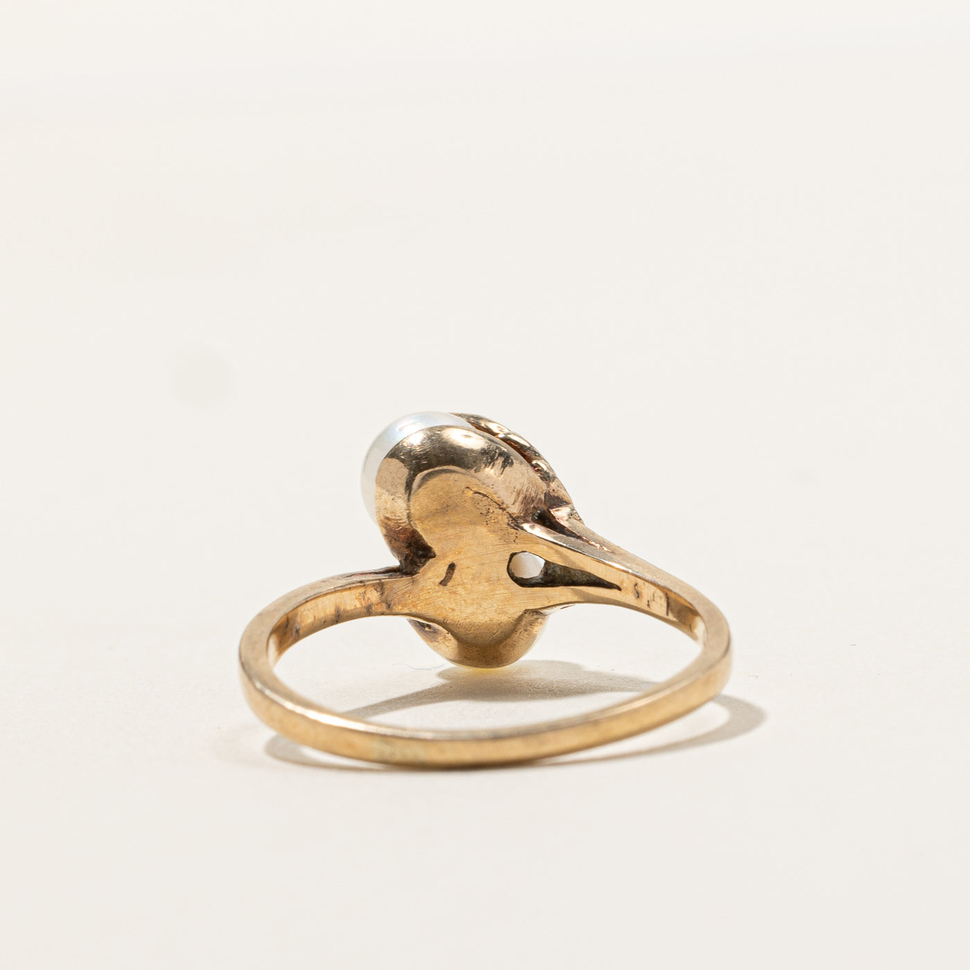 Two Stone Pearl Ring | SZ 8 |