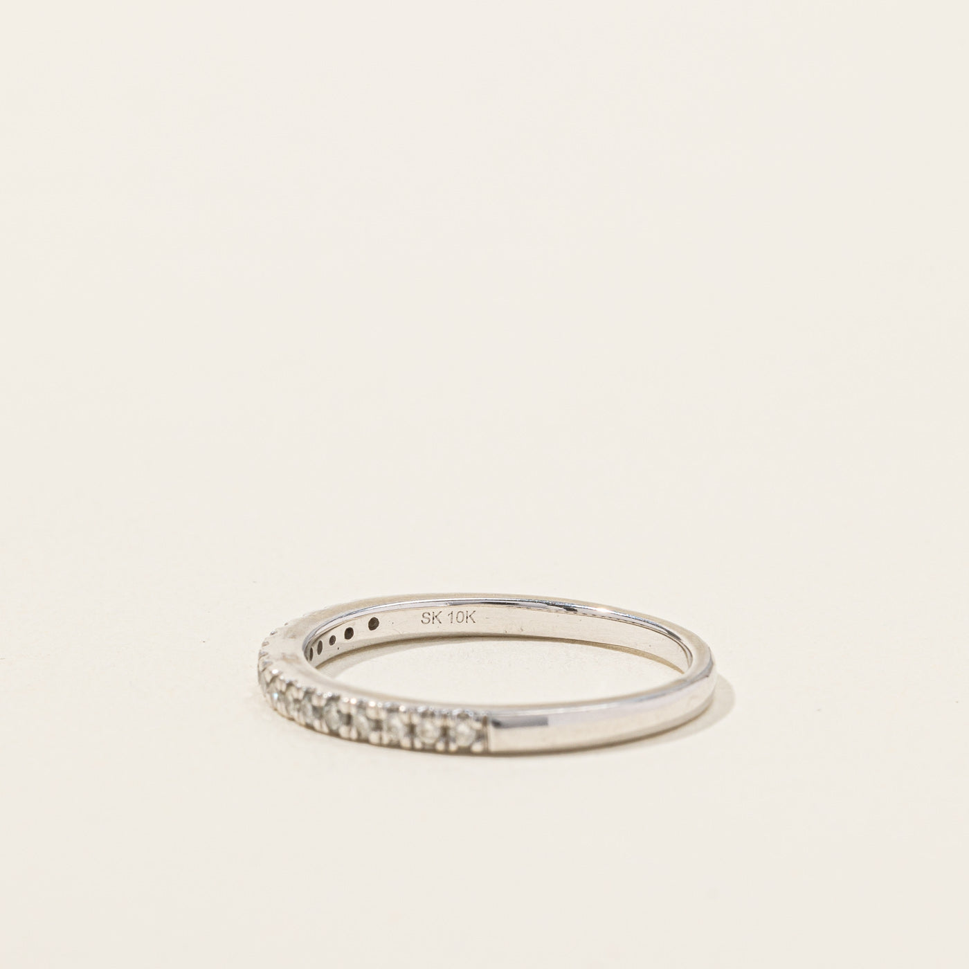 Diamond Semi Eternity Band | 0.24ctw | SZ 7 |