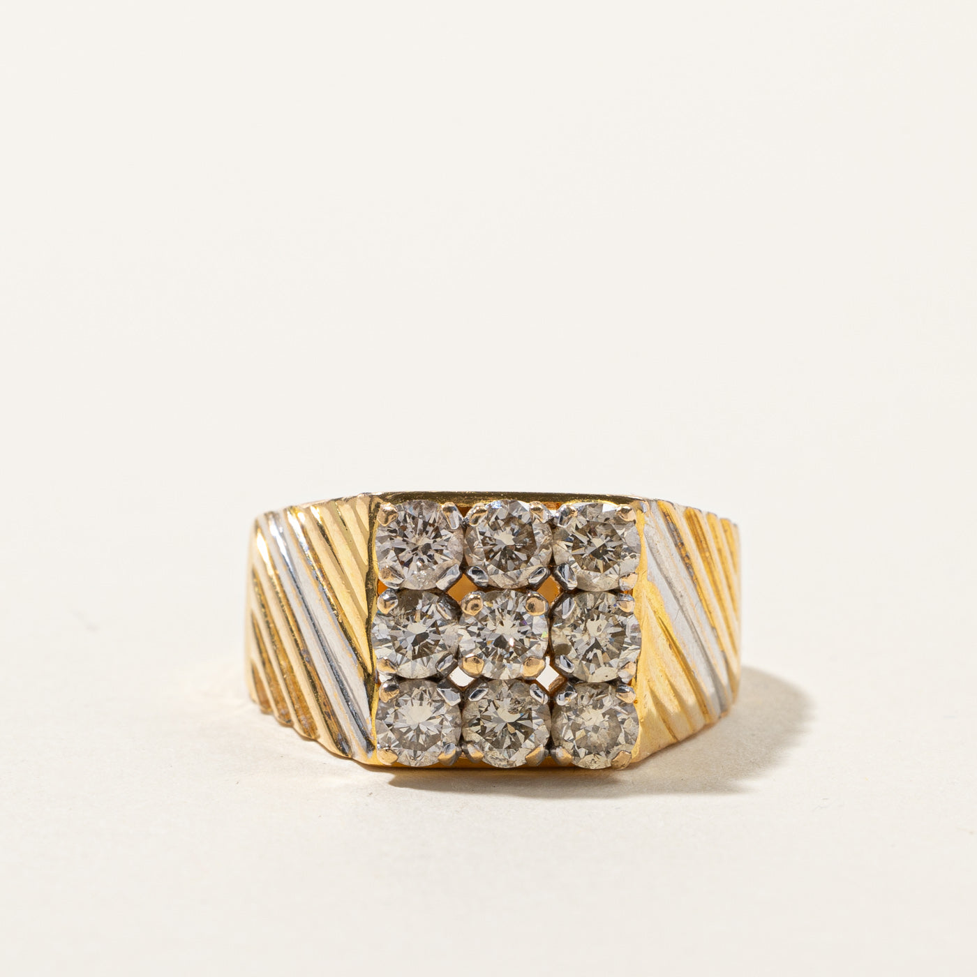 Cluster Set Diamond Ring | 0.66ctw | SZ 9 |