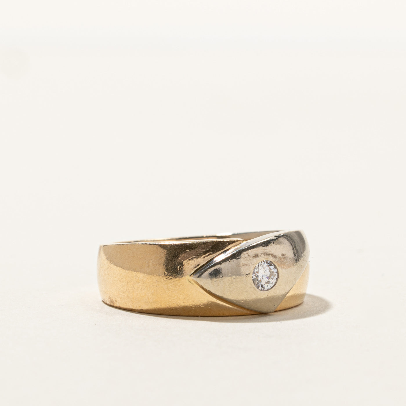 Flush Set Diamond Band | 0.18ct | SZ 7.5 |