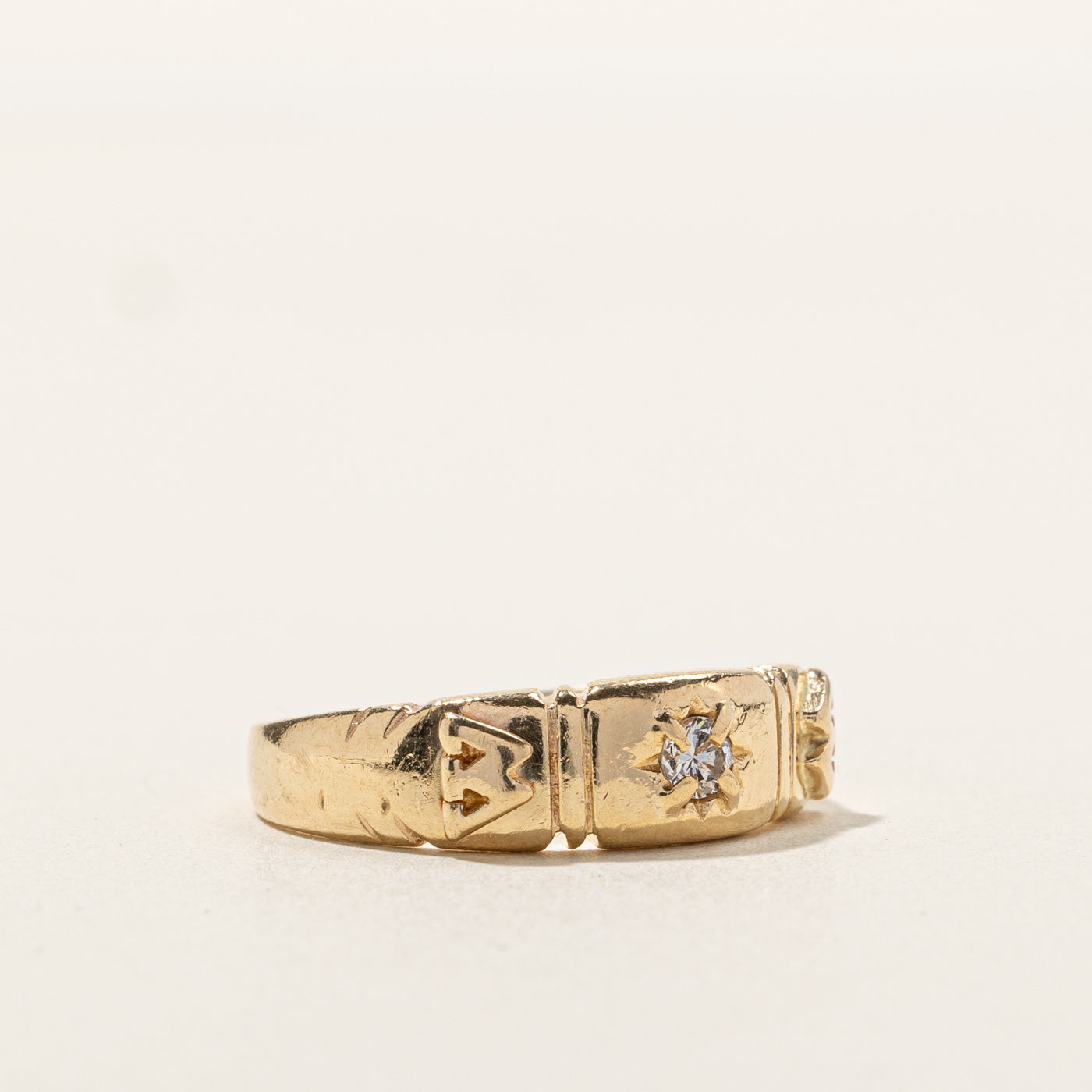 Starburst Diamond Band | 0.08ct | SZ 7.25 |