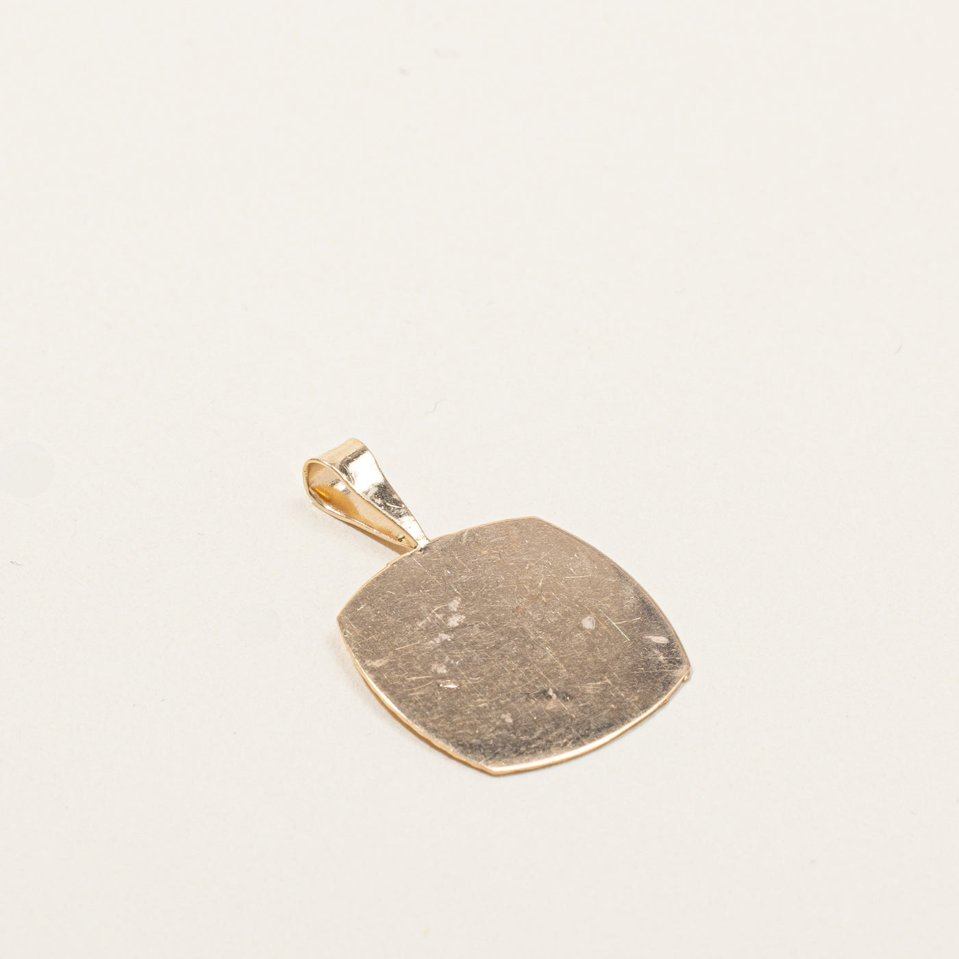 Gold Cancer Zodiac Sign Pendant