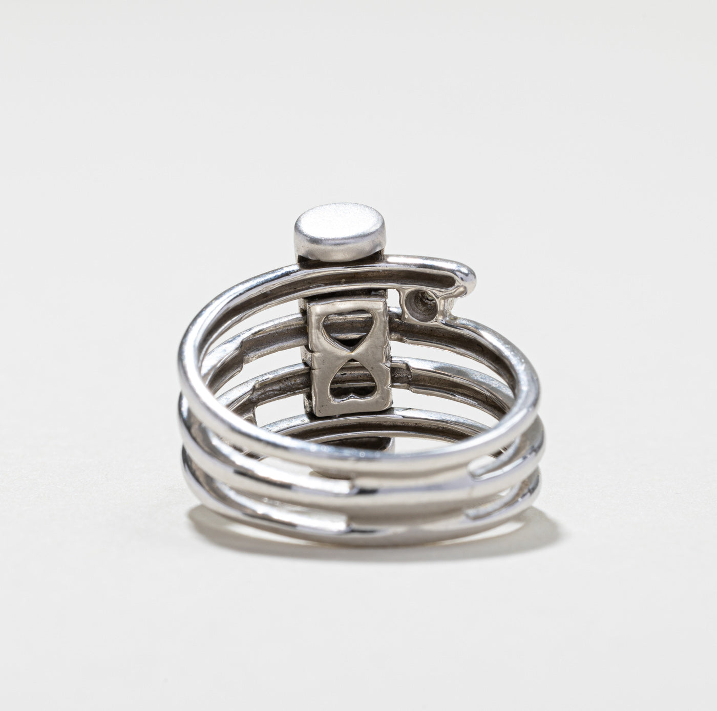 Bague enveloppante en diamants | 0,10 ct | Taille 6,5 |