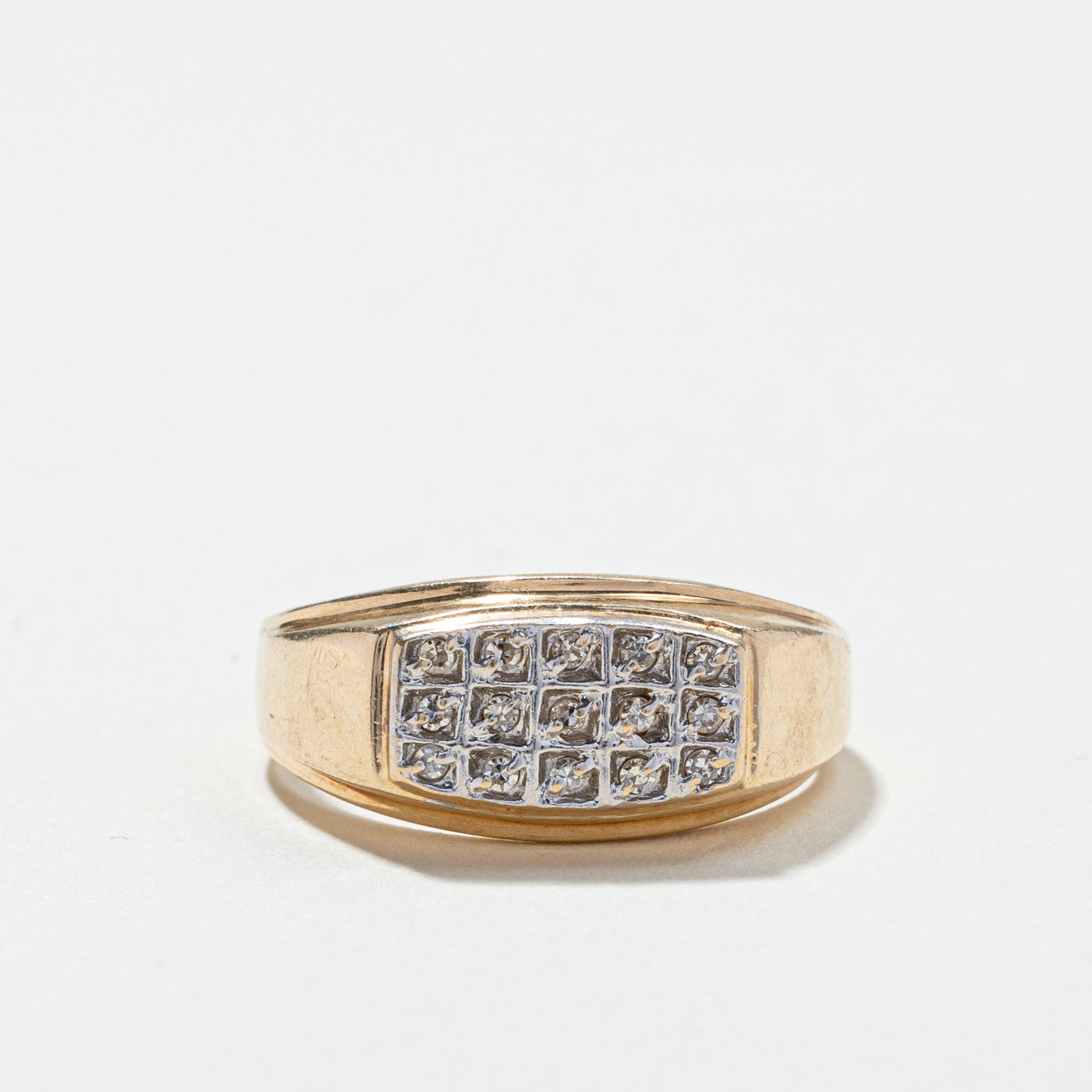 Cluster Set Diamond Ring | 0.15ctw | SZ 9.5 |