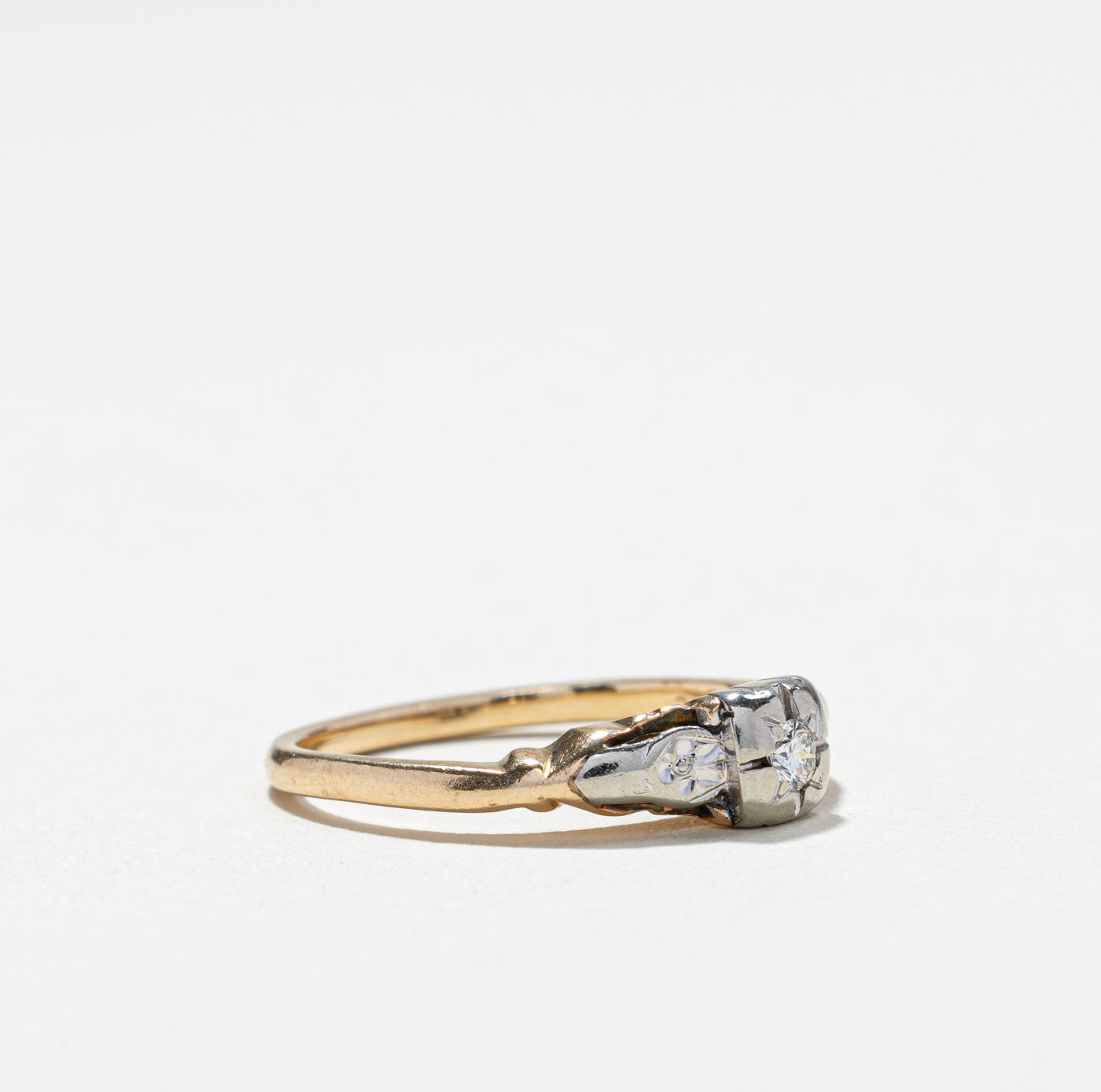 Vintage Diamond Ring | 0.04ct | SZ 4.5 |