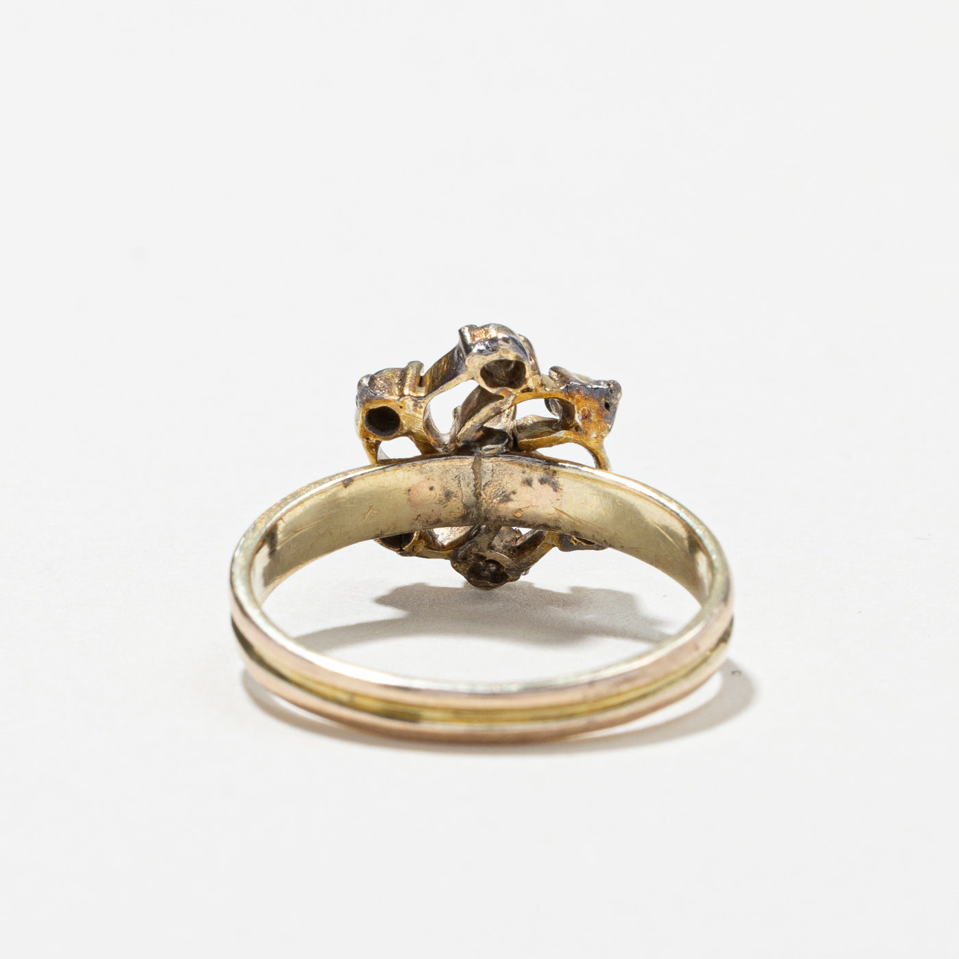 Champagne Diamond Ring | 0.14ctw | SZ 6.5 |
