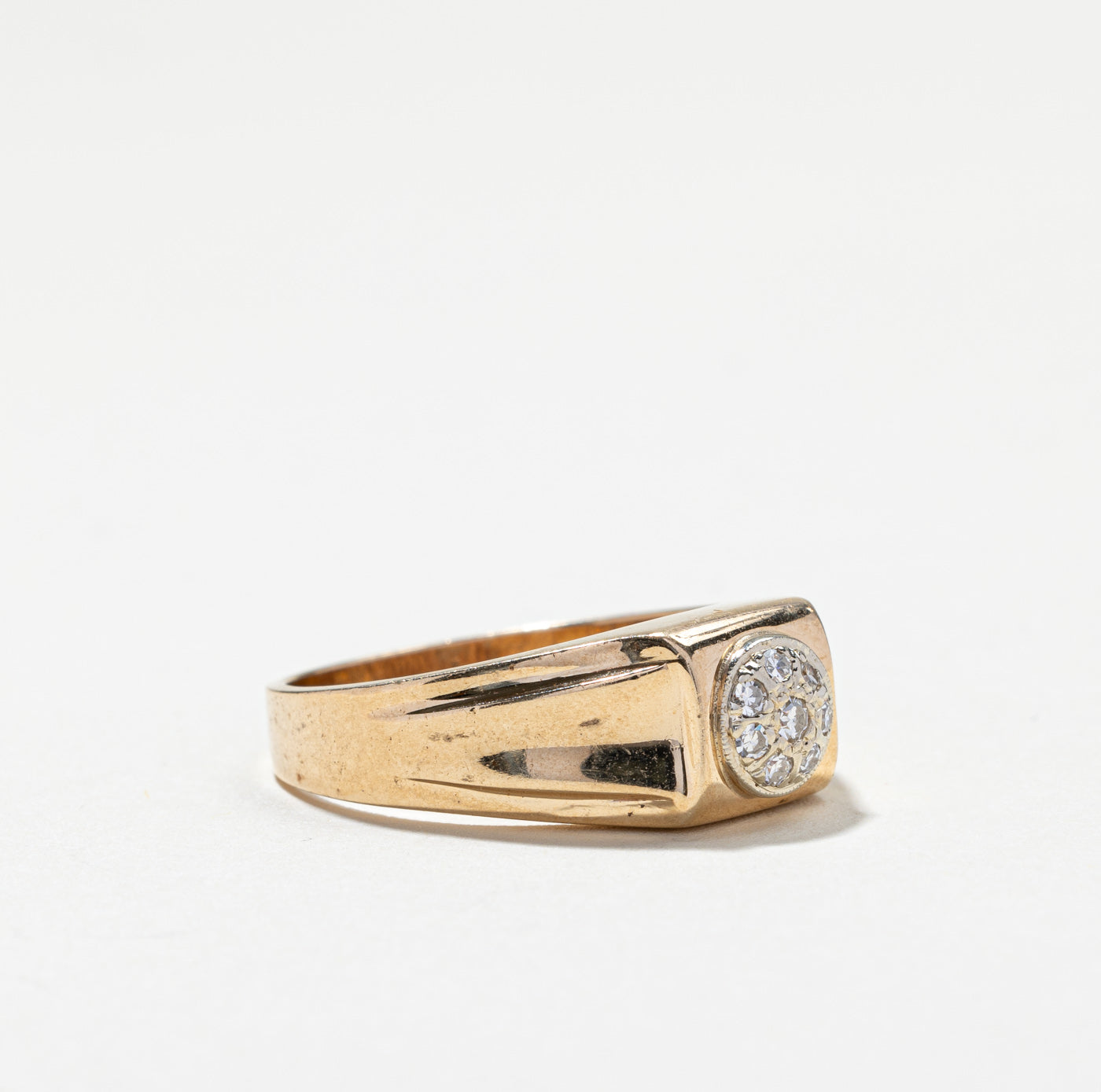 Cluster Set Diamond Ring | 0.10ctw | SZ 9.75 |
