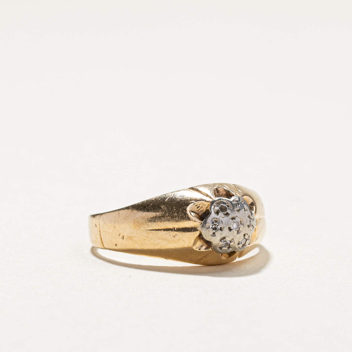Cluster Diamond Ring | 0.02ctw | SZ 6.5 |