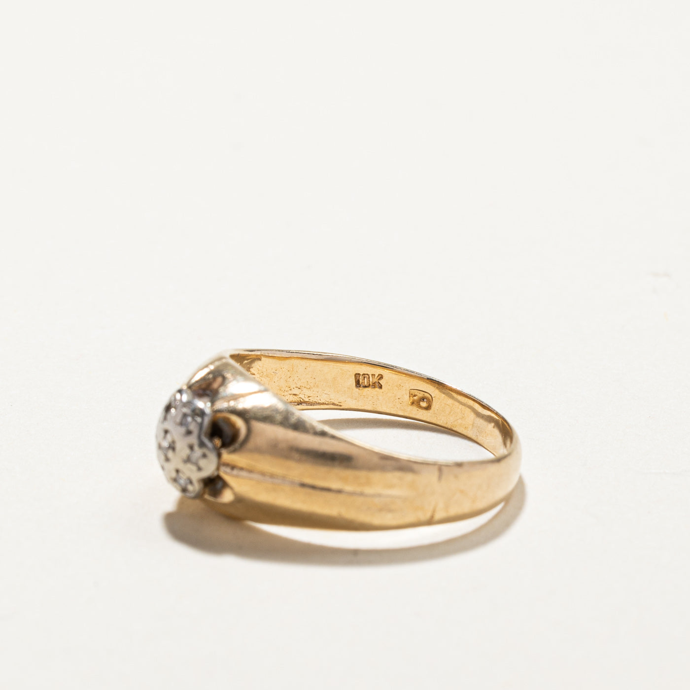 Cluster Diamond Ring | 0.02ctw | SZ 6.5 |
