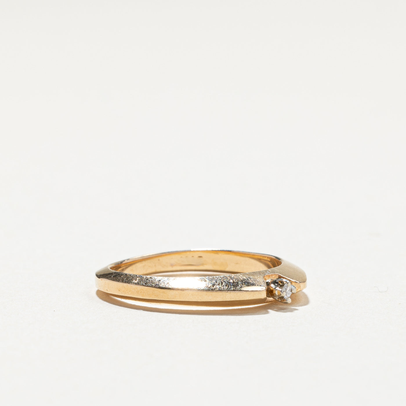 Solitaire Diamond Ring | 0.02ct | SZ 7.75 |