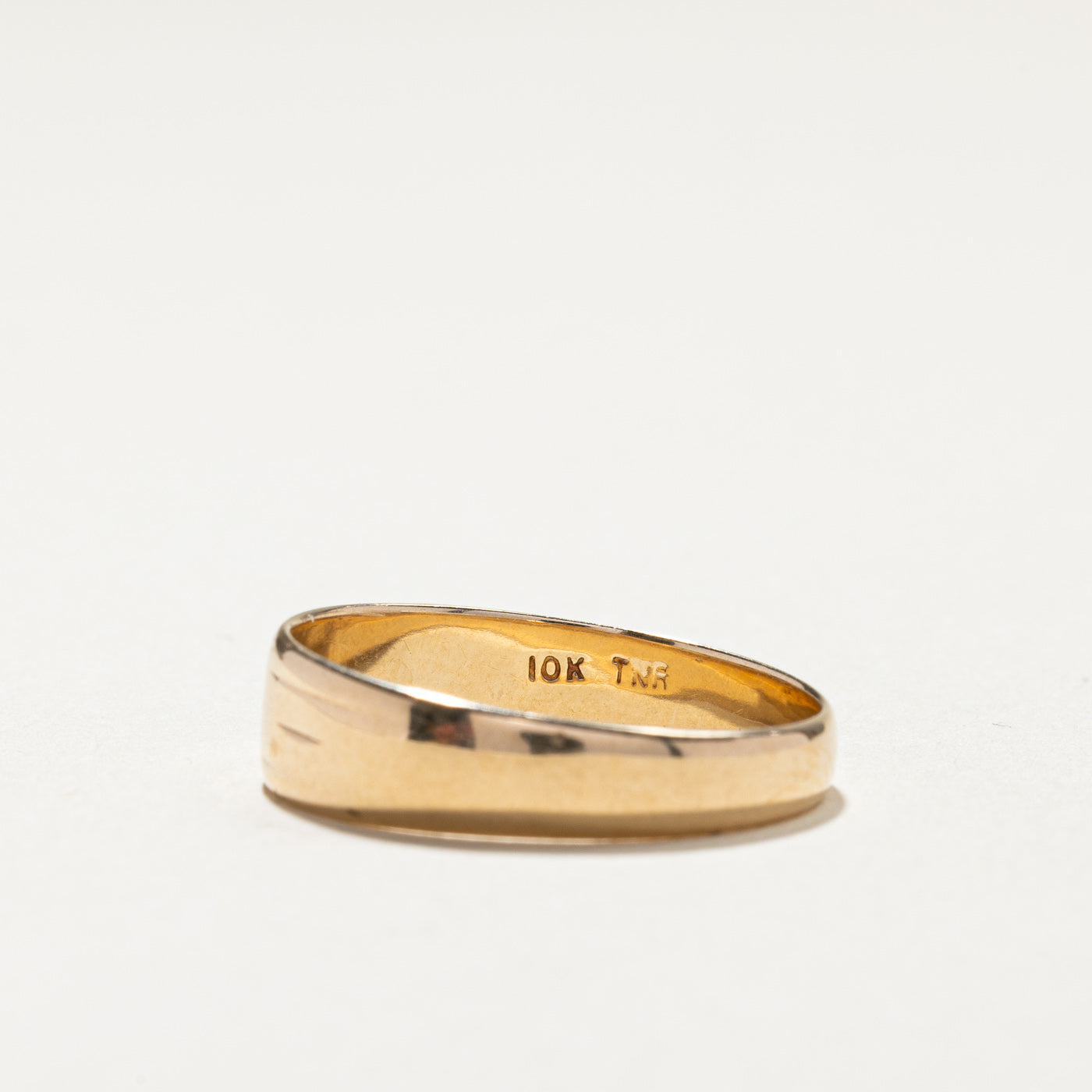 Bande d’or diamant | 0,01 ct | Taille 9,5 |