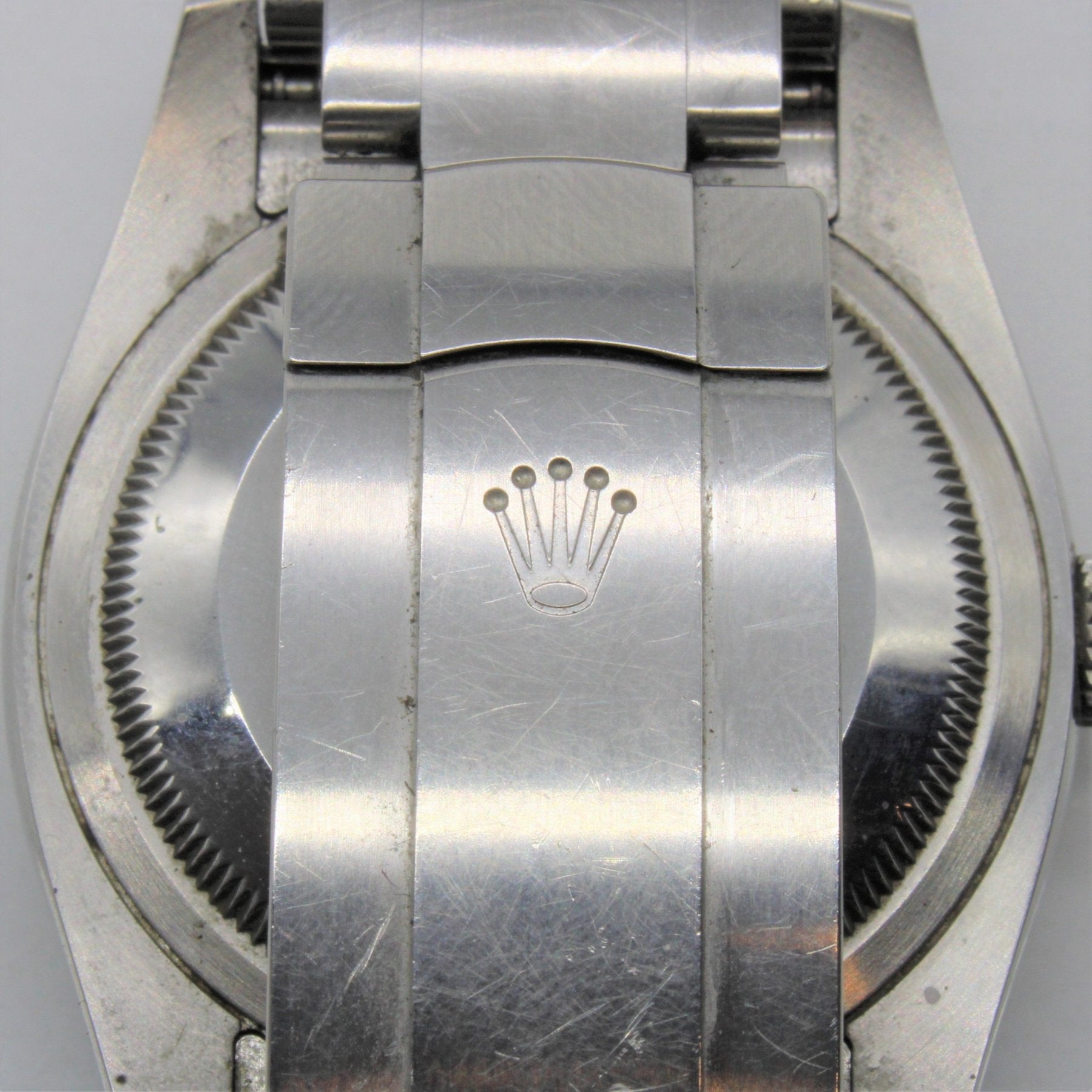 'Rolex' White Grape Dial Oyster Perpetual Watch 116000 | 36mm | - 100 Ways