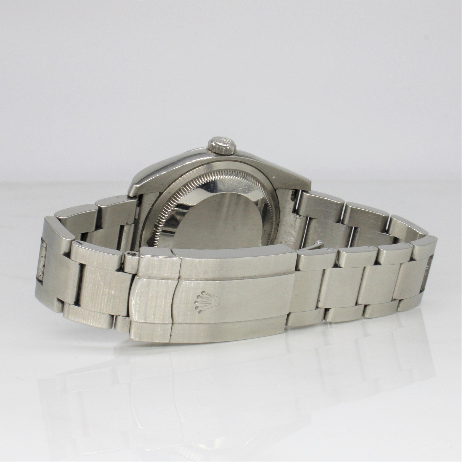 'Rolex' White Grape Dial Oyster Perpetual Watch 116000 | 36mm | - 100 Ways