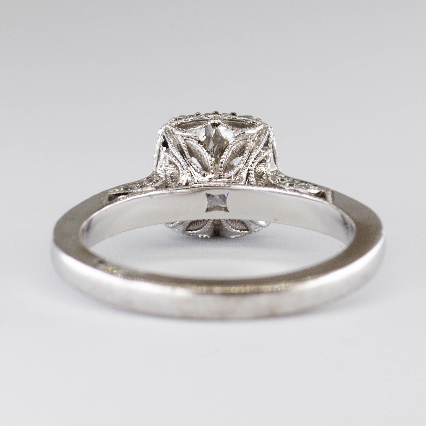 'Tacori' Dantela Cushion Bloom Engagement Ring GIA Certified | 1.23ctw | SI1 H XXX | SZ 5 | - 100 Ways