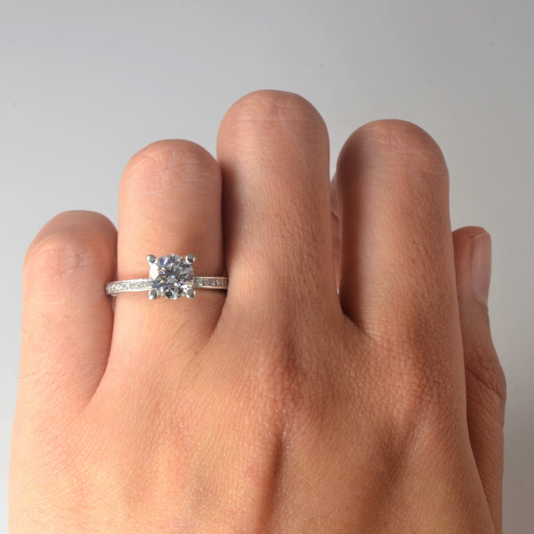 'Tacori' Diamond Engagement Ring | 1.36ctw | SZ 4.75 | - 100 Ways