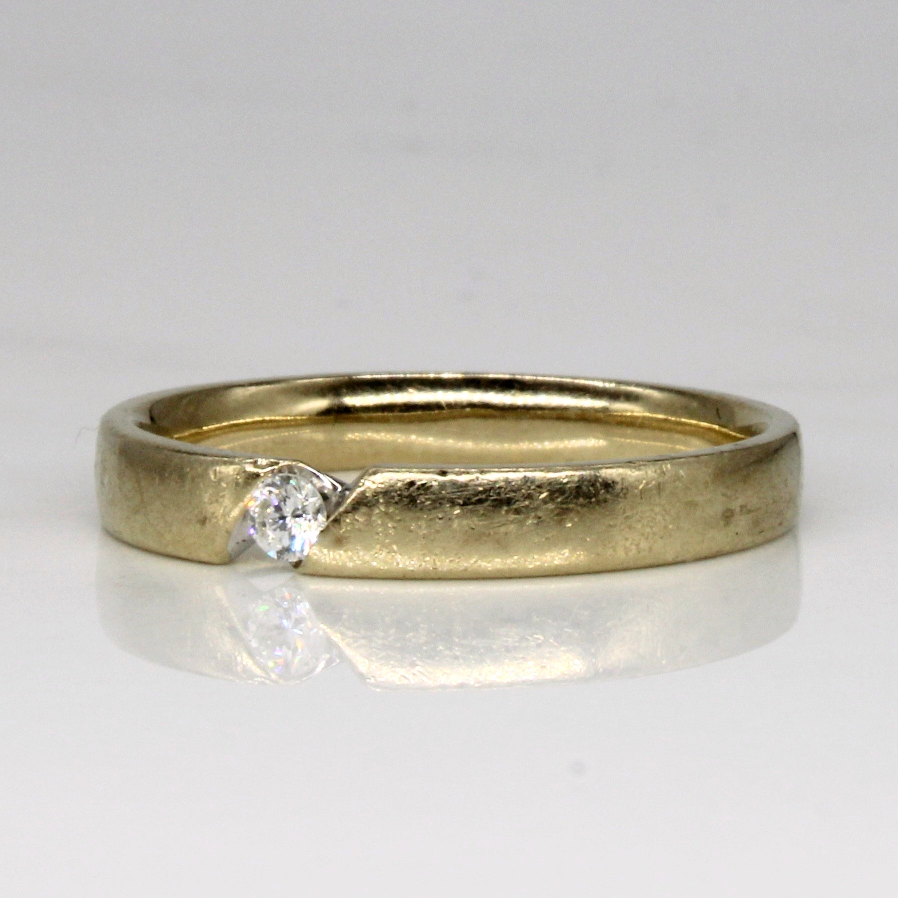 Tension Set Diamond Ring | 0.06ct | SZ 8.25 | - 100 Ways