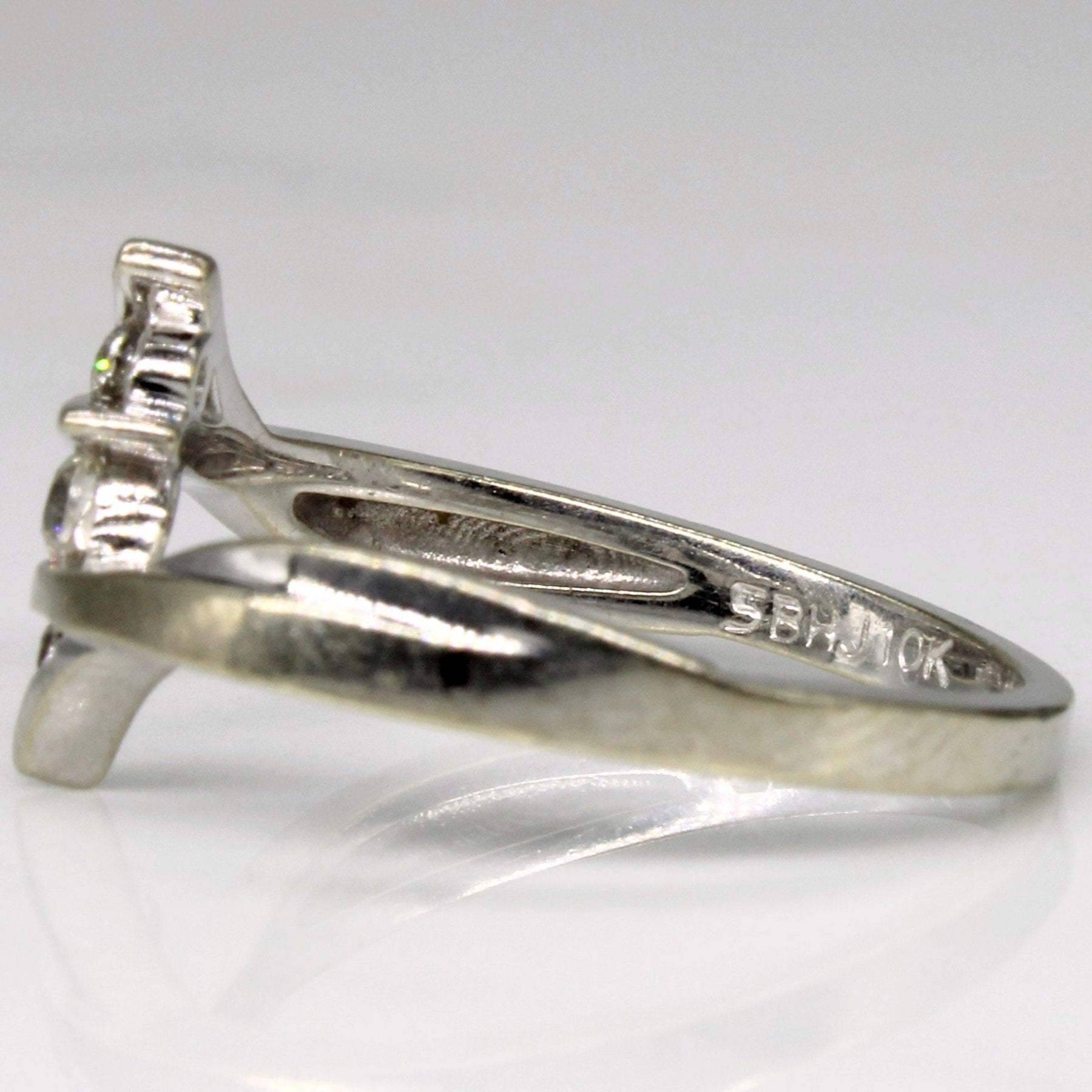 Tension Set Diamond Ring | 0.09ctw | SZ 6 | - 100 Ways