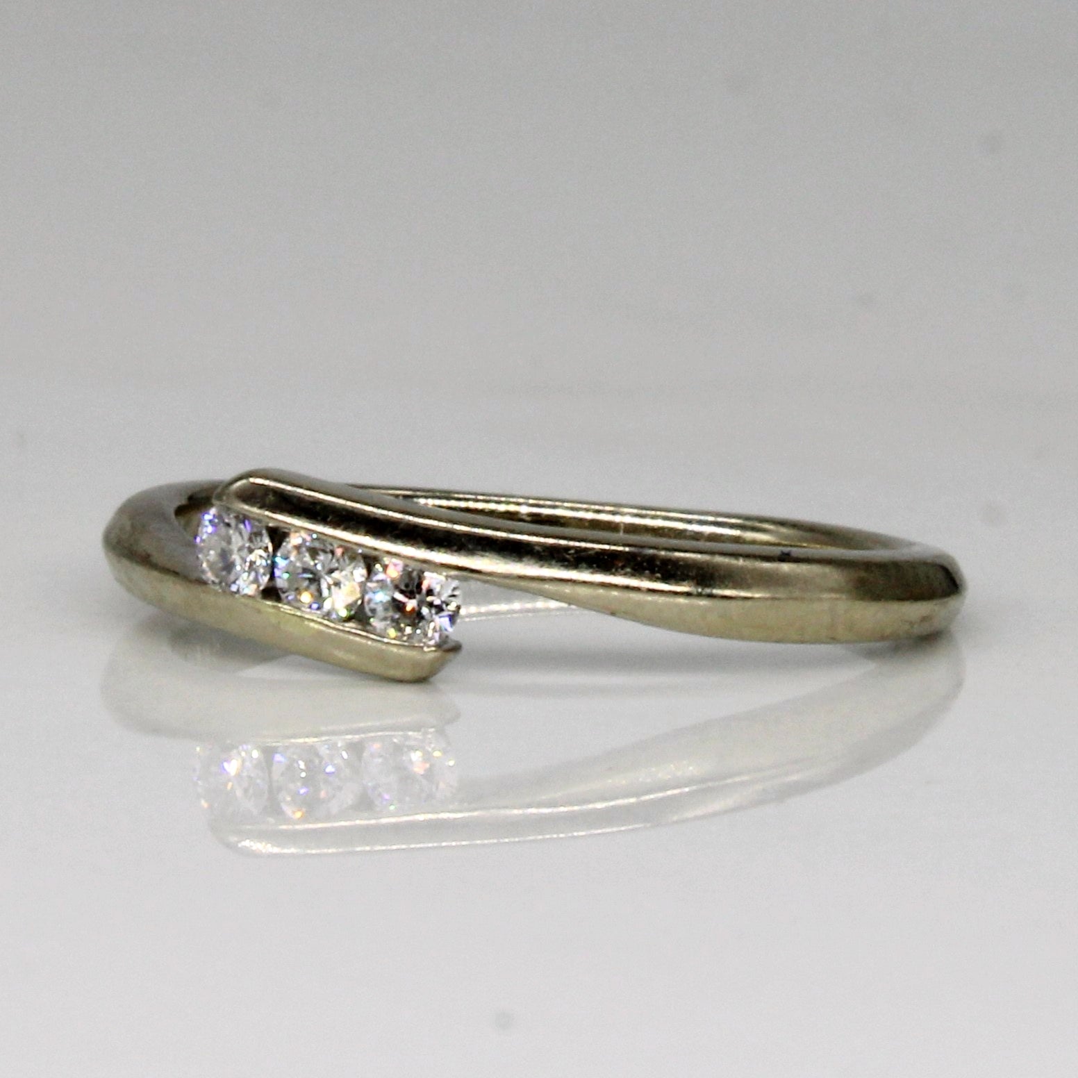 Tension Set Diamond Ring | 0.10ctw | SZ 4.5 | - 100 Ways